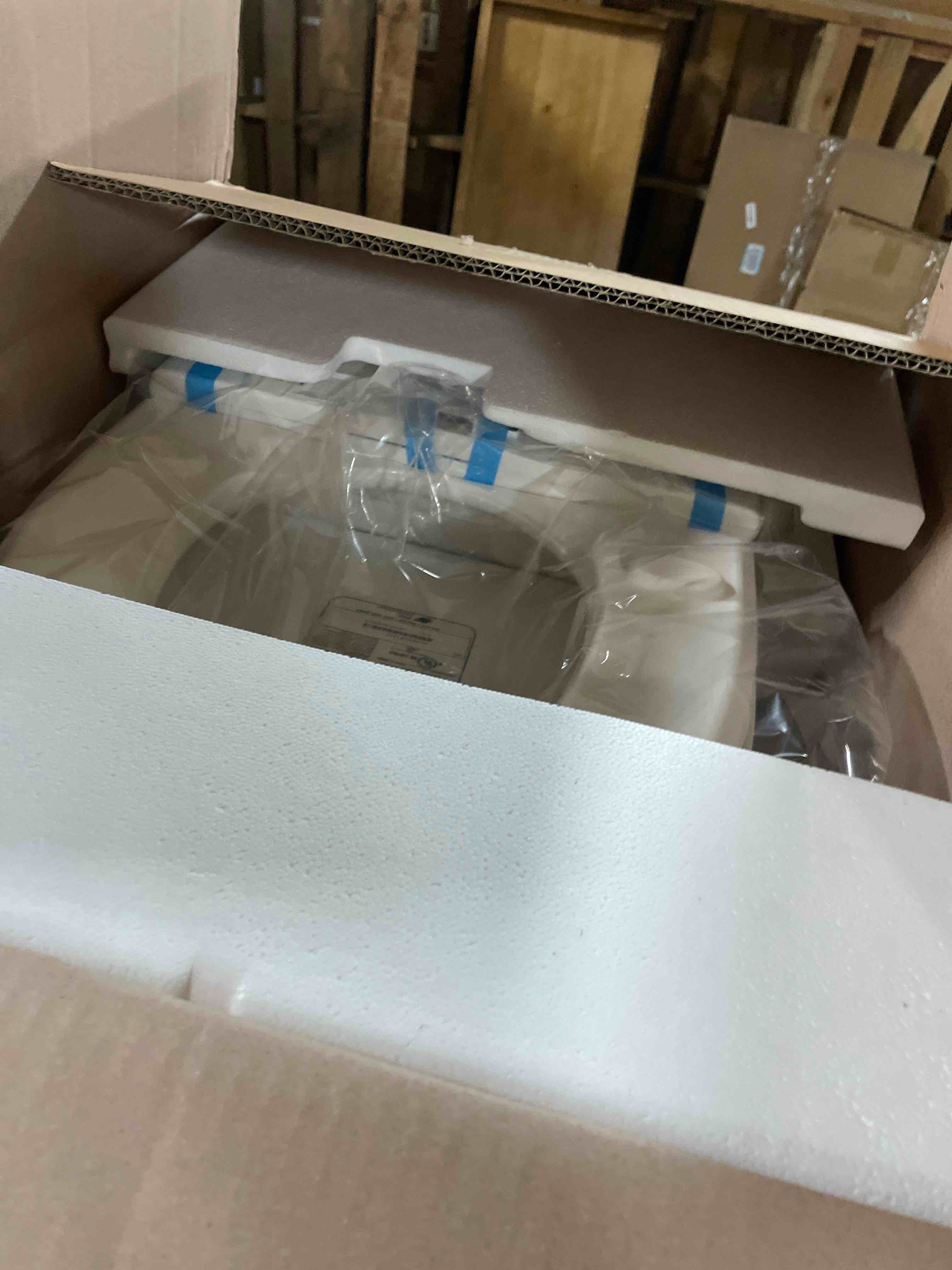 Condition photo showing New/Like New for Bliss BB-2000 Electric Bidet Seat for Elongated Toilet  White