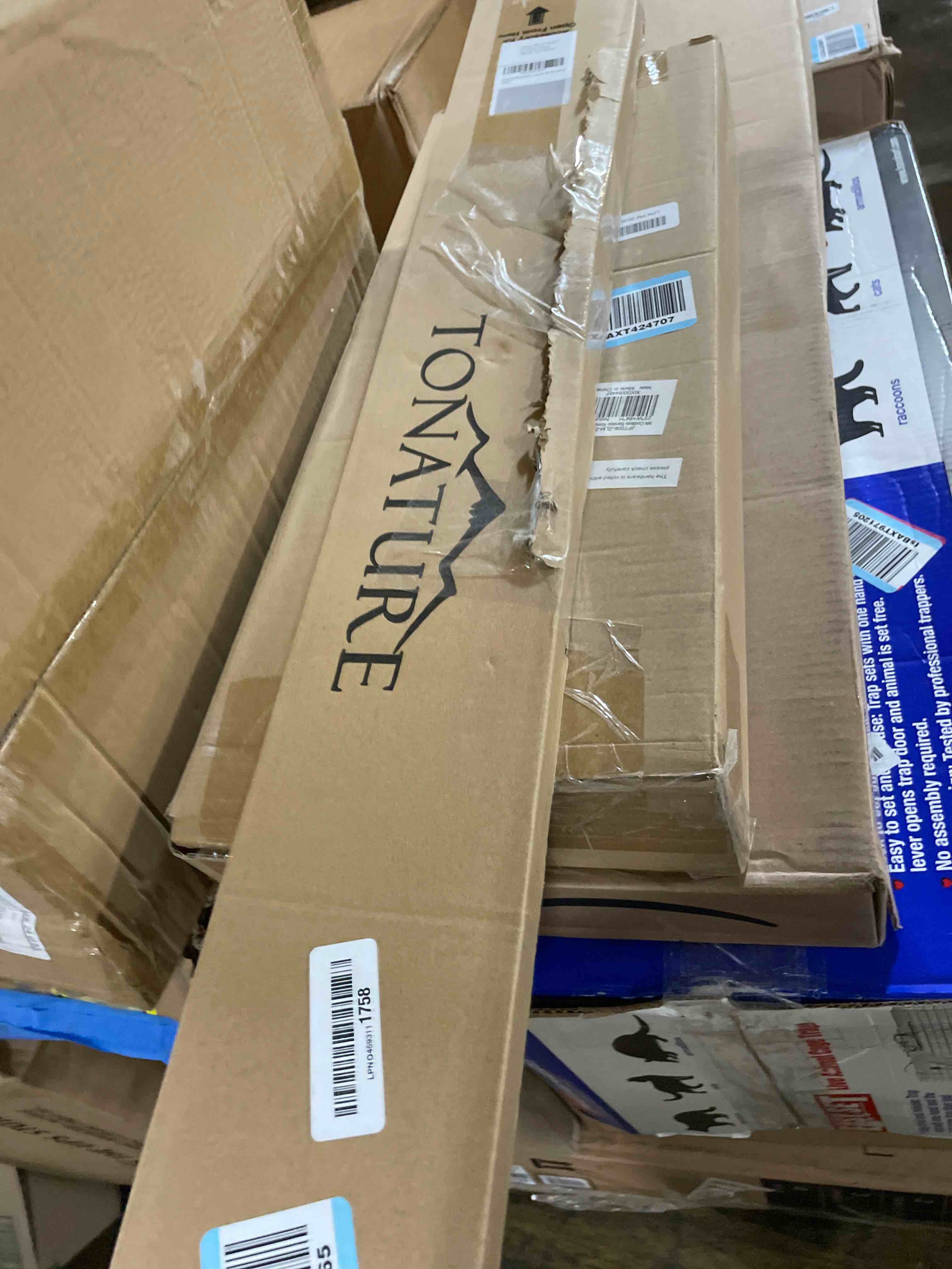 Condition photo showing New/Like New for No Drill Cellular Shades for Indoor Windows, Thermal Insulating & Noise Reducing Honeycomb Blinds, Cordless Free Stop Blinds Light Filtering, Grey,36 1/2" W x 64" H