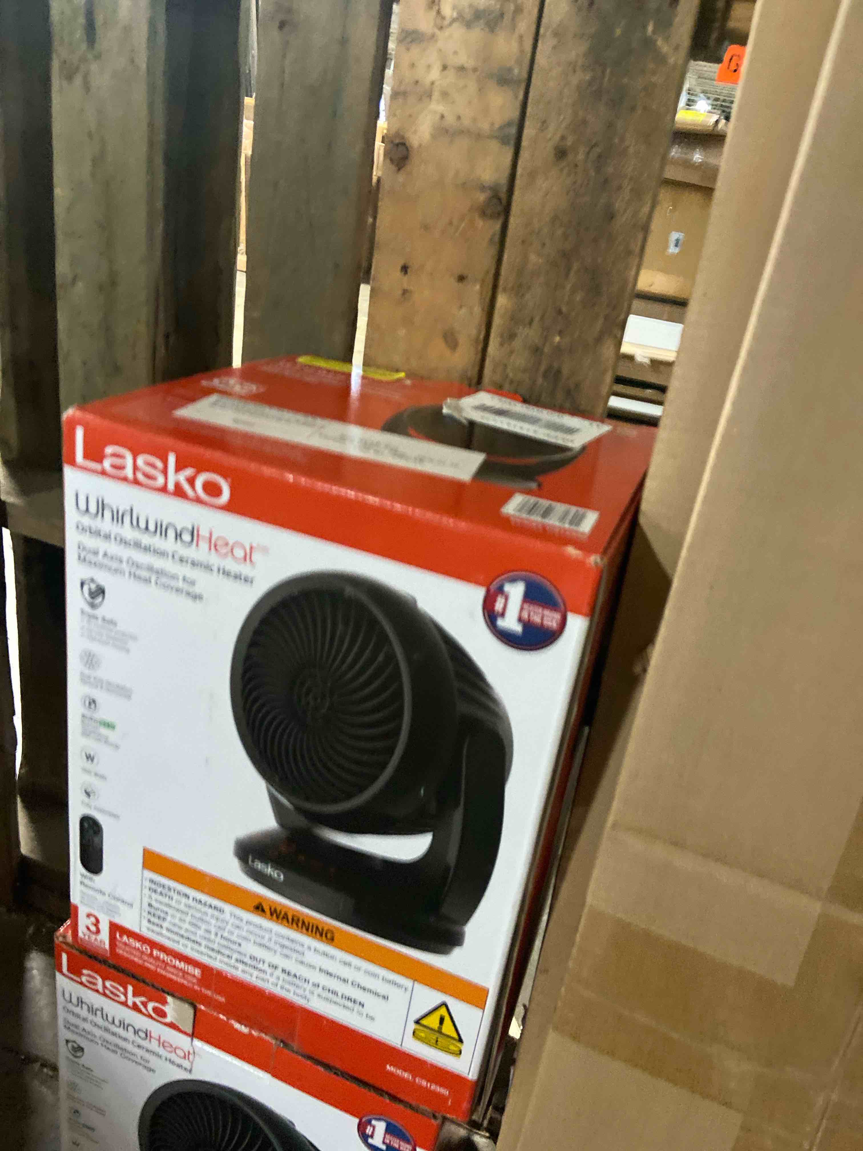Condition photo showing Good Condition for Lasko Whirlwind Heat Orbital Oscillation Ceramic Space Heater with Remote