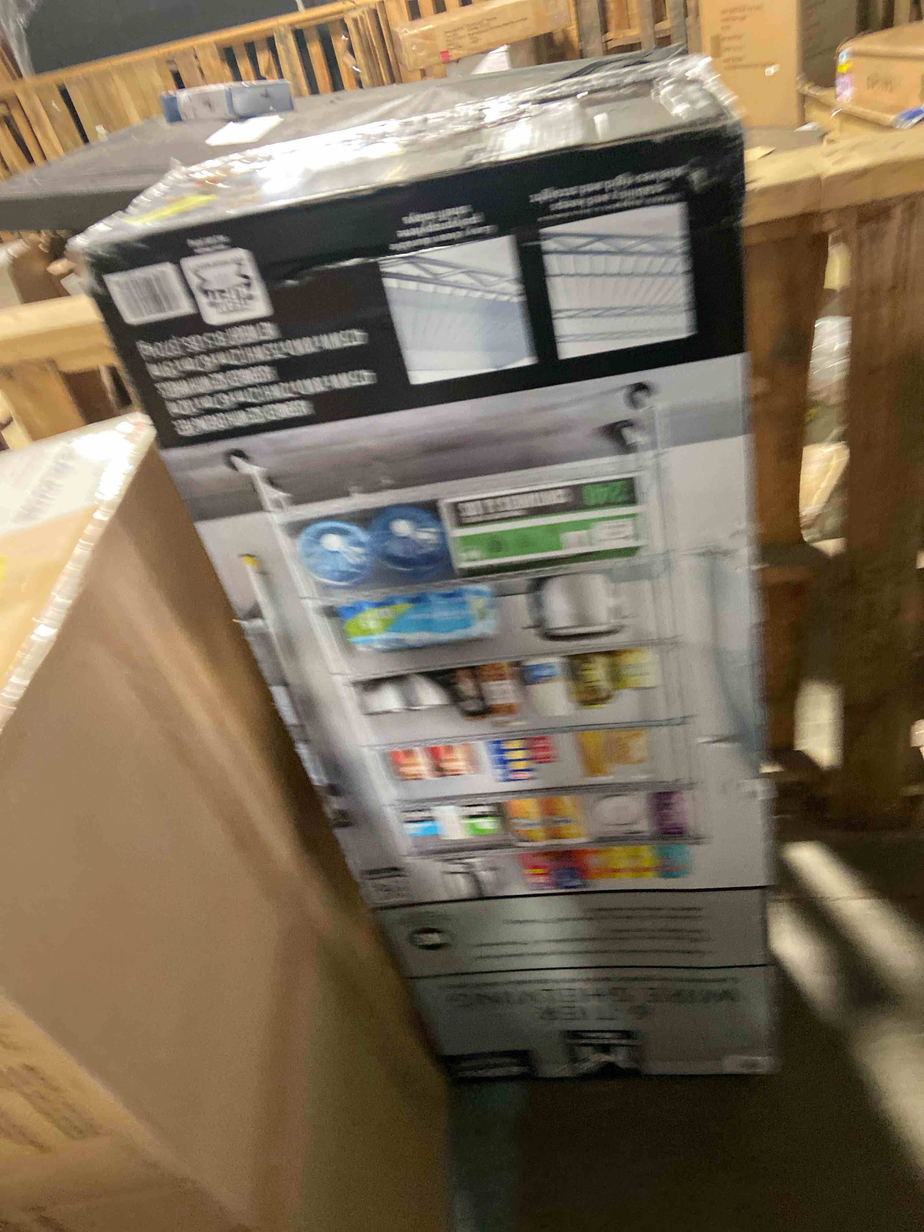 Condition photo showing New/Like New for Member's Mark 6-Tier NSF Heavy Duty Wire Shelving, 47.75" W x 18" D x 75.5" H