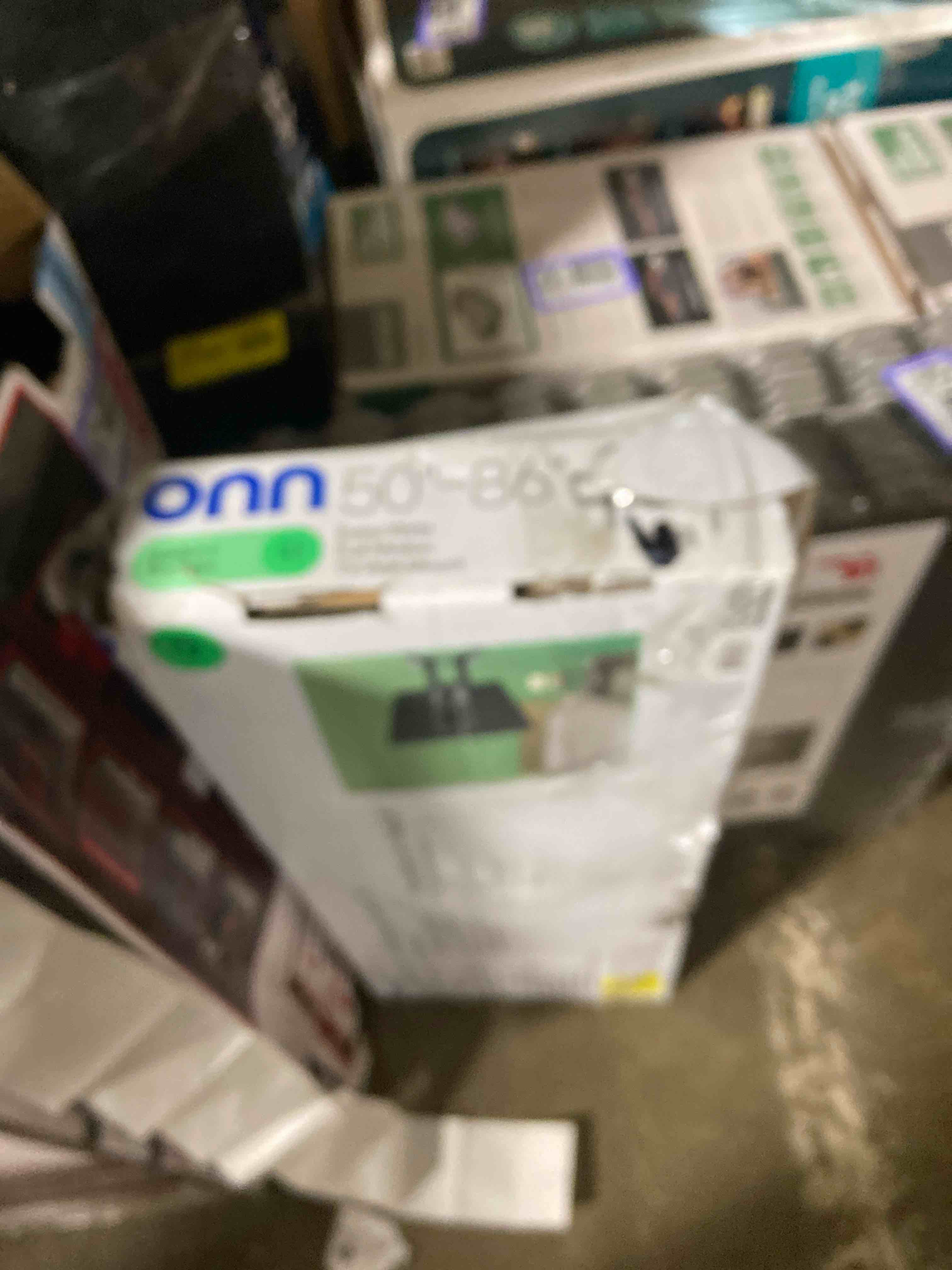 Condition photo showing Good Condition for onn. Full Motion TV Wall Mount for 50 to 86 TVs up to 15° Tilting