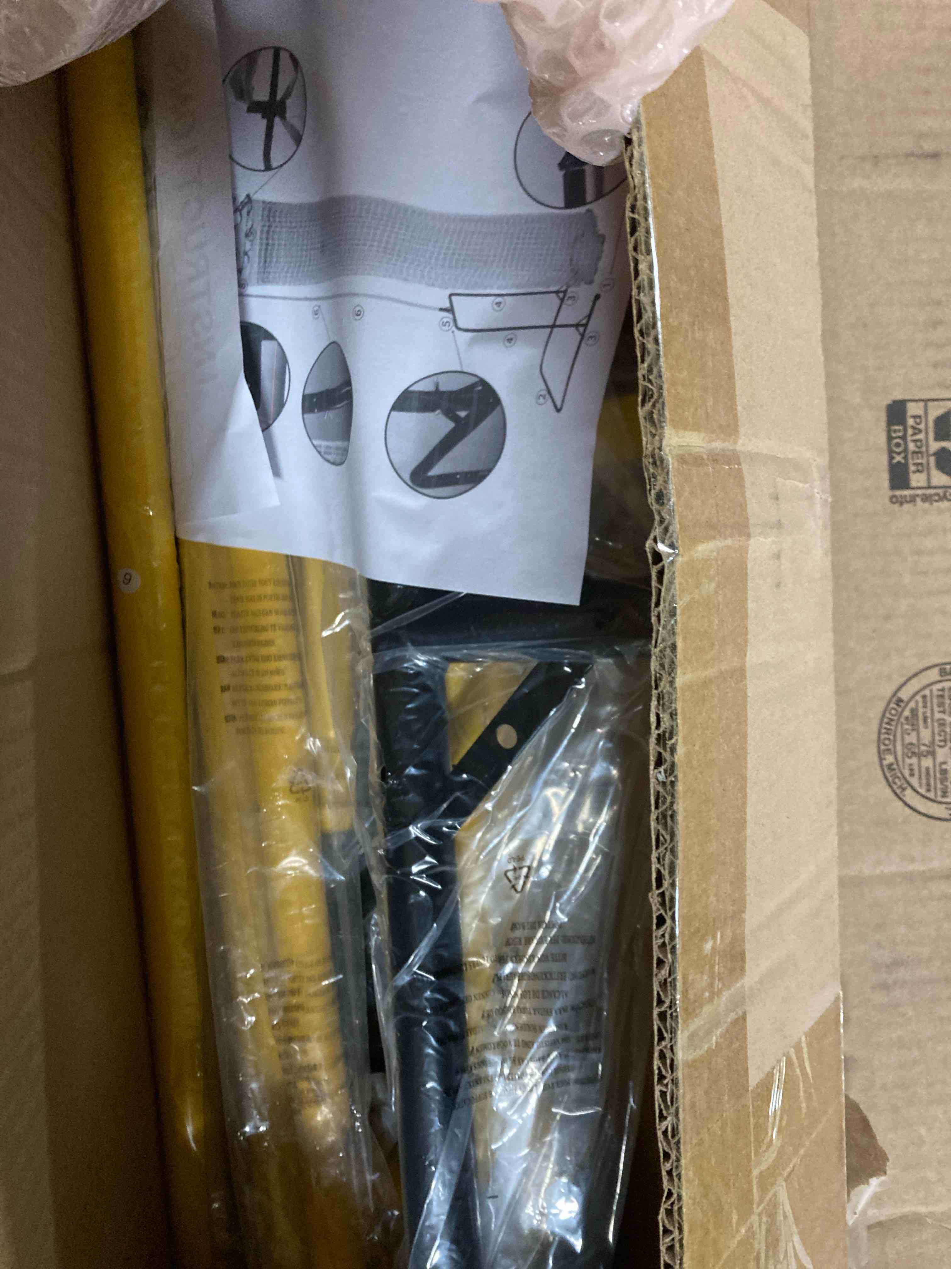 Condition photo showing New/Like New for Volleyball Setter Training Net 6 Height & 5 Angle Adjustments, Volleyball Setter Training Equipment with Target Cloth Collection Bag 4 Wheels & Sandbag, Setting Trainer for Indoor Outdoor