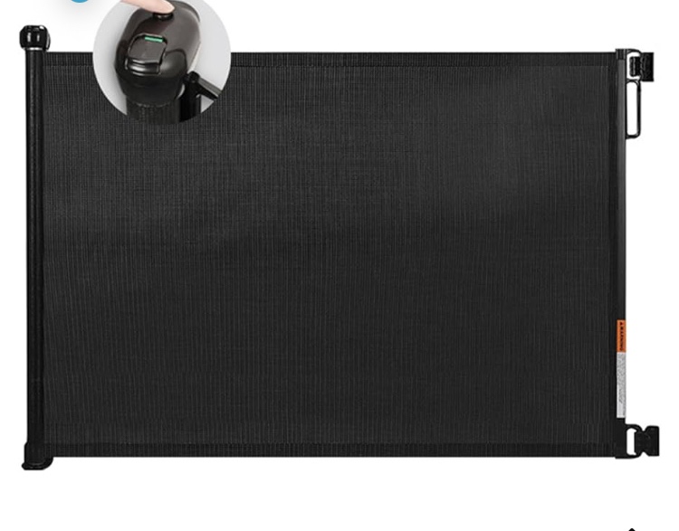 Pet Gate Adjustable from 14Inch to 55Inch Required Dog Barrier for Doorways Home Indoor Outdoor Pet Gate