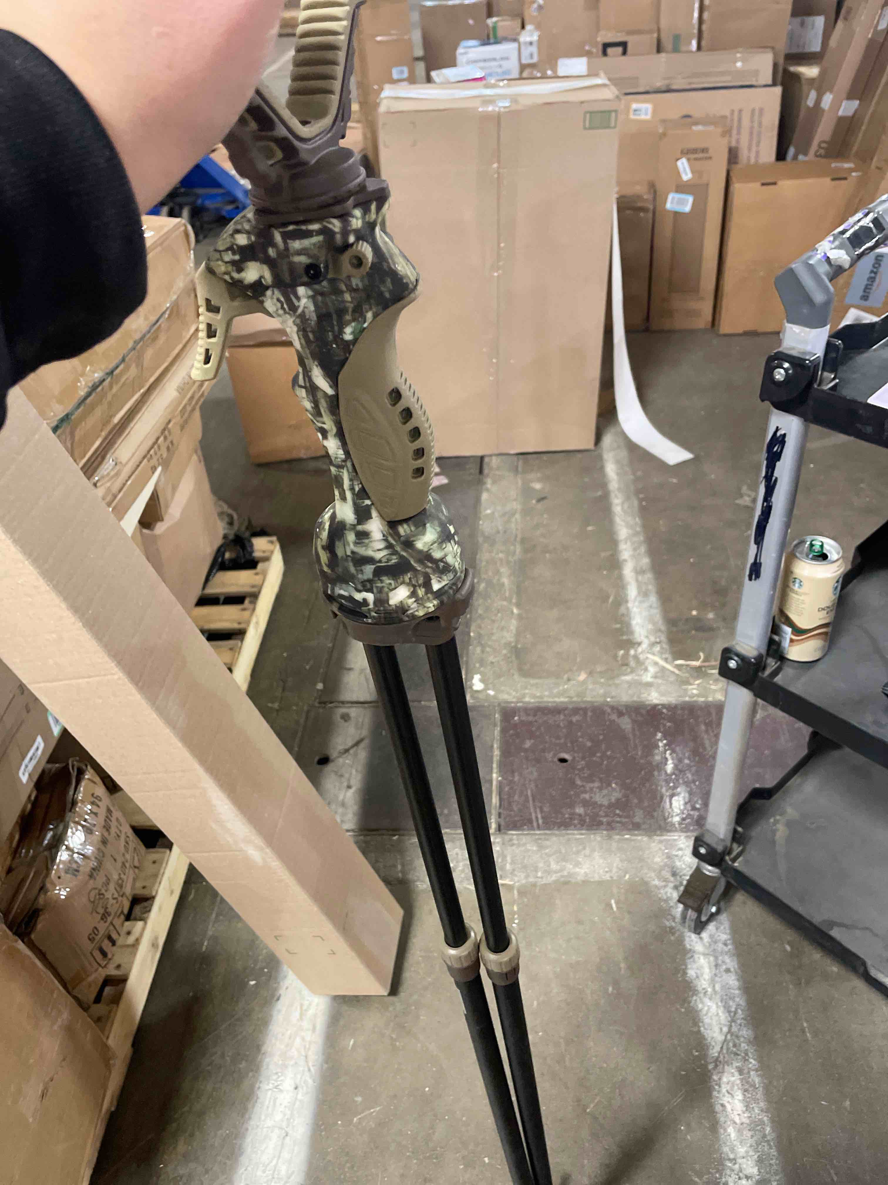 Condition photo showing Good Condition for PRIMOS Hunting Trigger Stick Gen3 Shooting Stick, Adjustable Height, Quick-Detach Yoke, Durable and Lightweight, Ideal for Hunting, Shooting, and Photography Gen3 Tall Bipod