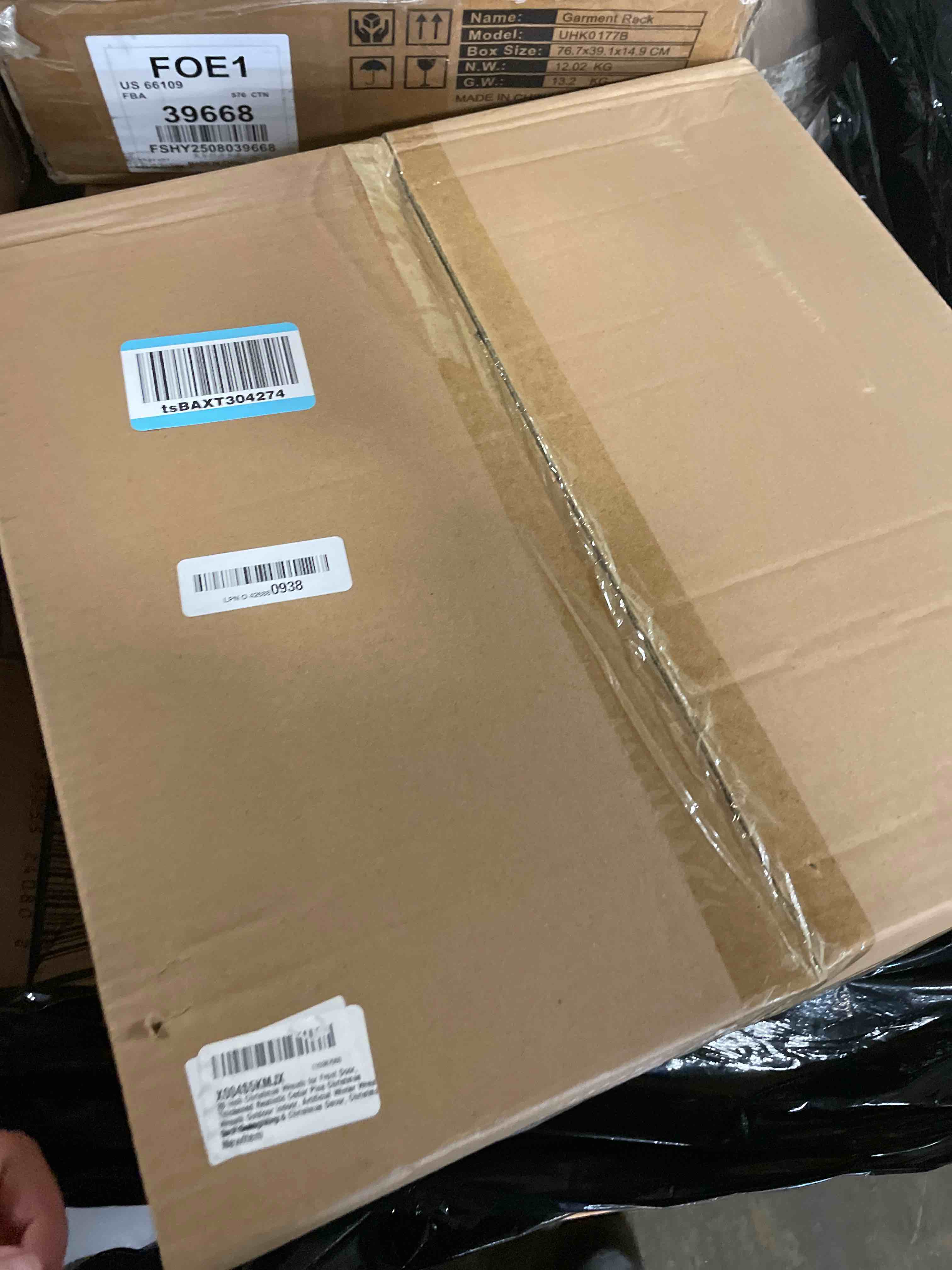 Condition photo showing New/Like New for 26 Inch Christmas Wreath for Front Door, Thickened Realistic Cedar Pine Christmas Wreath Outdoor Indoor, Artificial Winter Wreath for Thanksgiving & Christmas Decor, Christmas Door Decorations