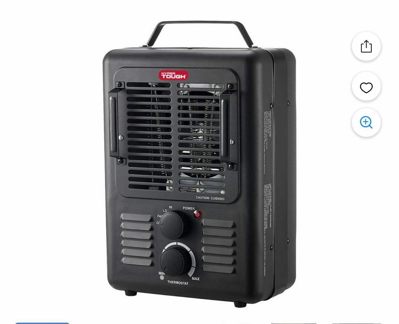 Hyper Tough New 1500W Milkhouse Utility Heater