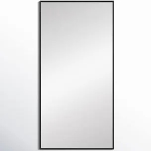 sabine metal rectangle wall mirror 60in