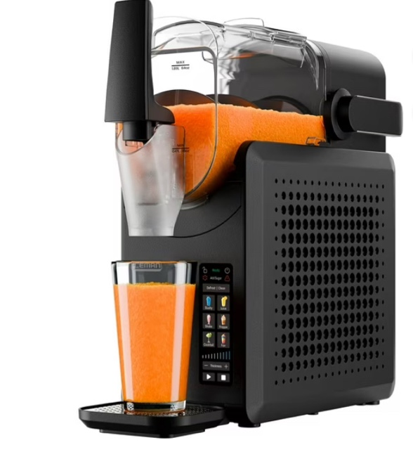 iceman by chefman slush-ease 88 oz. total / 64 oz. drink capacity slushy maker with touchscreen