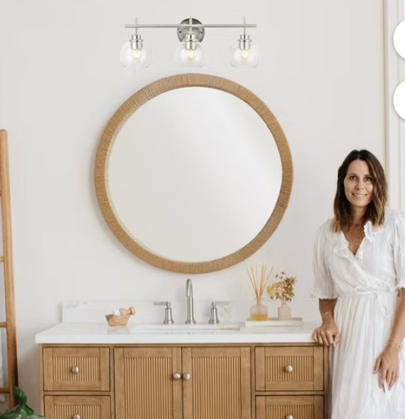 details by Becki Owens Handwoven 36" Vanity Mirror