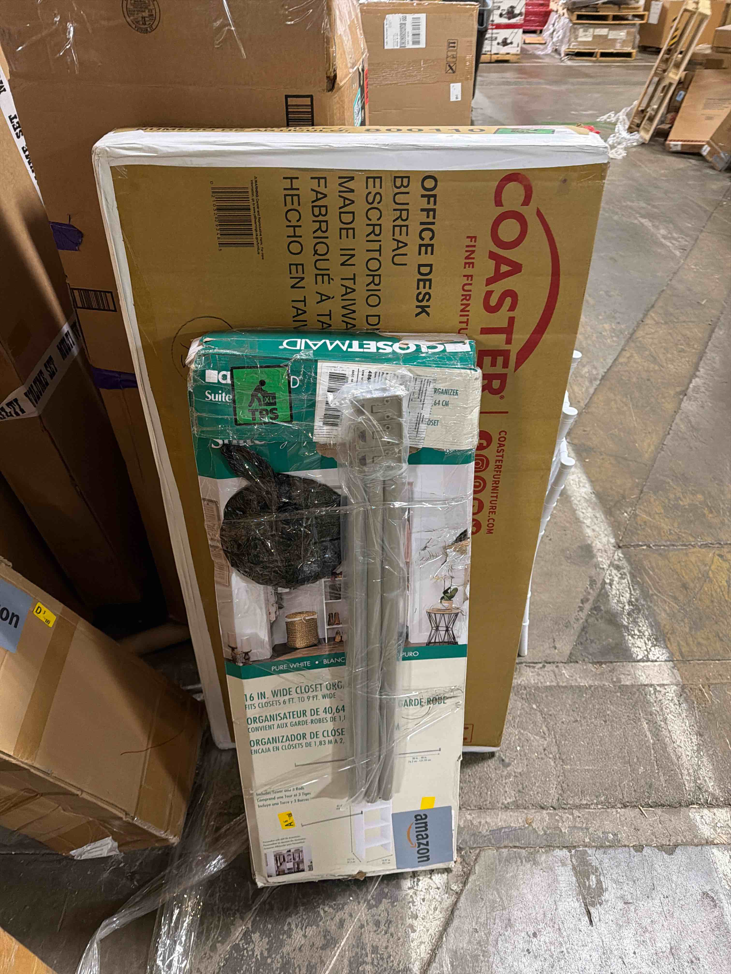 Condition photo showing Good Condition for closetmaid ss16-tk suitesymphony 6 to 9 foot wide closet system - white