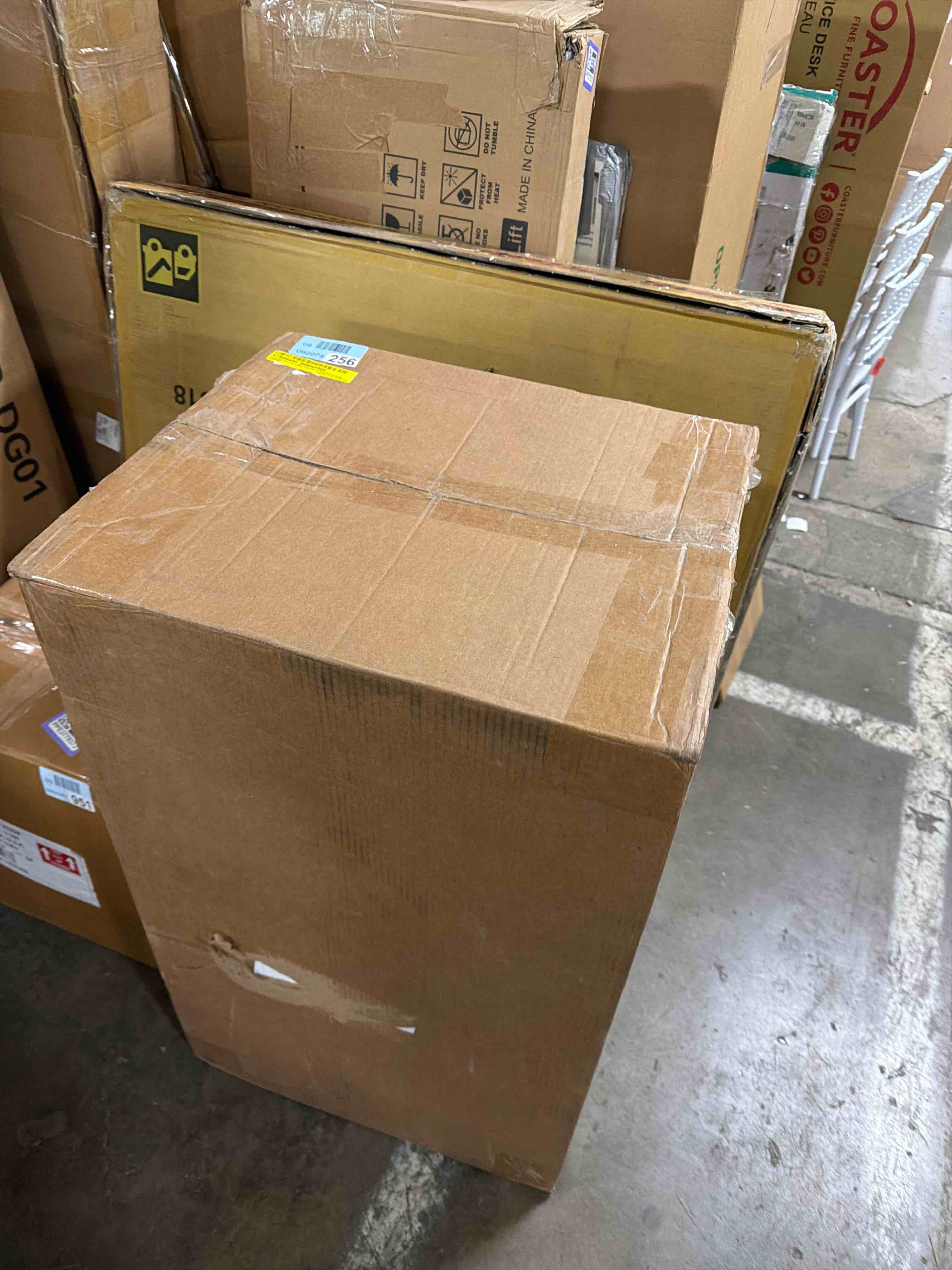 Condition photo showing New/Like New for gardendale cross back rattan side chair in white/natural brown