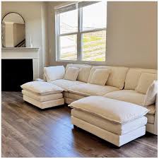 Shamill 120" Wide Chenille 2 layer (only ottoman) (ottoman brand new)