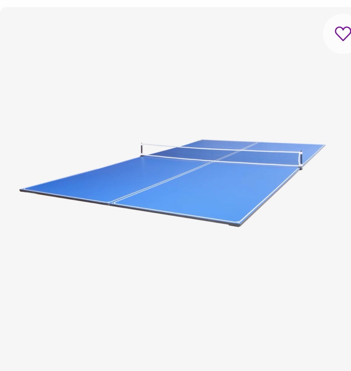 joola tetra 4-piece table tennis table conversion top - includes ping pong net set - conversion top for pool tables and billiards by joola usa