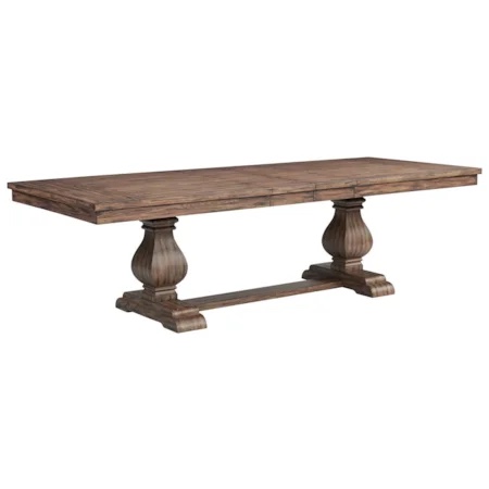 Rectangle Standard Height Dining Table with Leaves (Box 1 of 2 only) Table Base