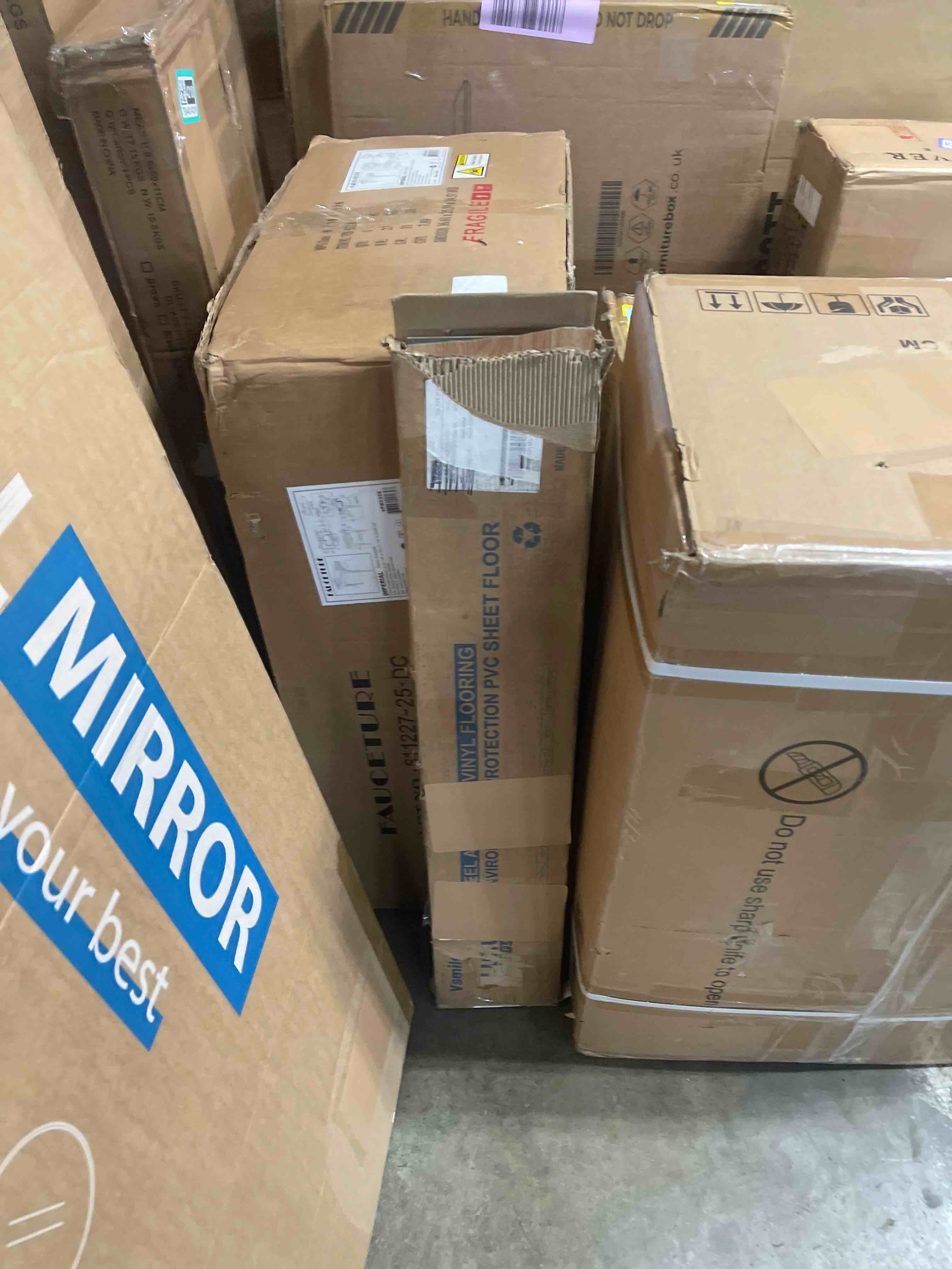 Condition photo showing New/Like New for Jeedeson 12 Mil Peel and Stick Vinyl Tile Flooring