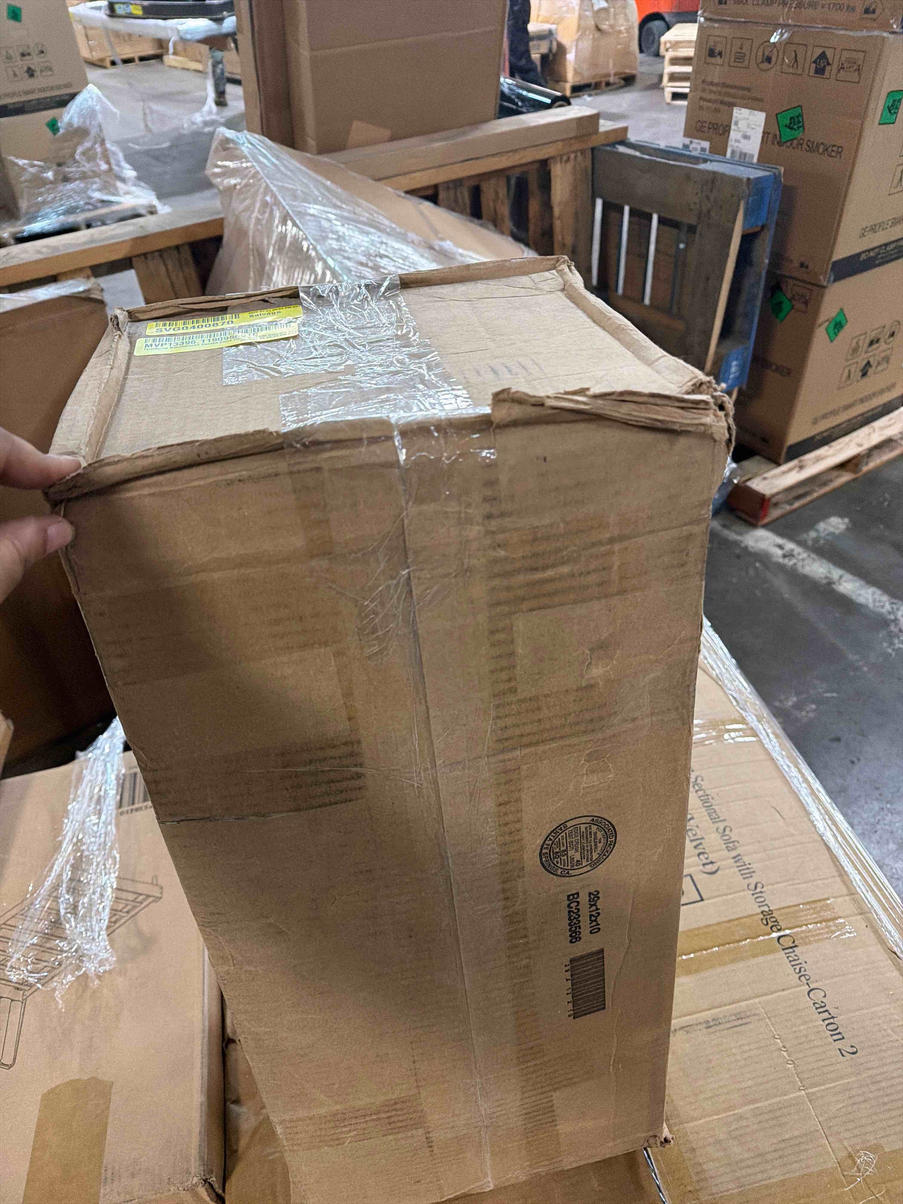 Condition photo showing New/Like New for Terraforma Manufactured Stacked Stone Panel Wall Tile Assorted Sizes