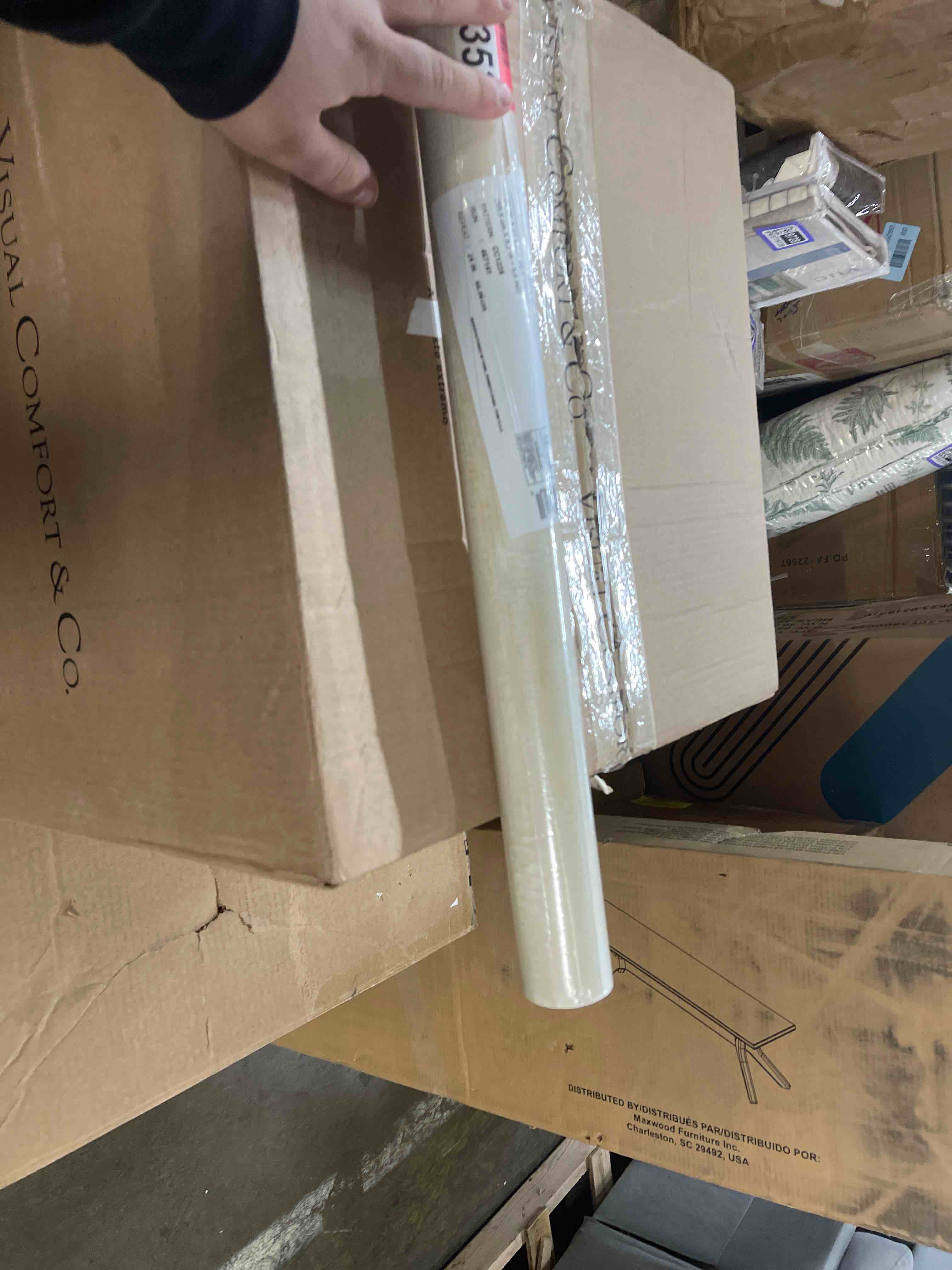 Condition photo showing New/Like New for Ikea 21042 Mala White Drawing Paper Roll 98 Feet / 30 Meters.