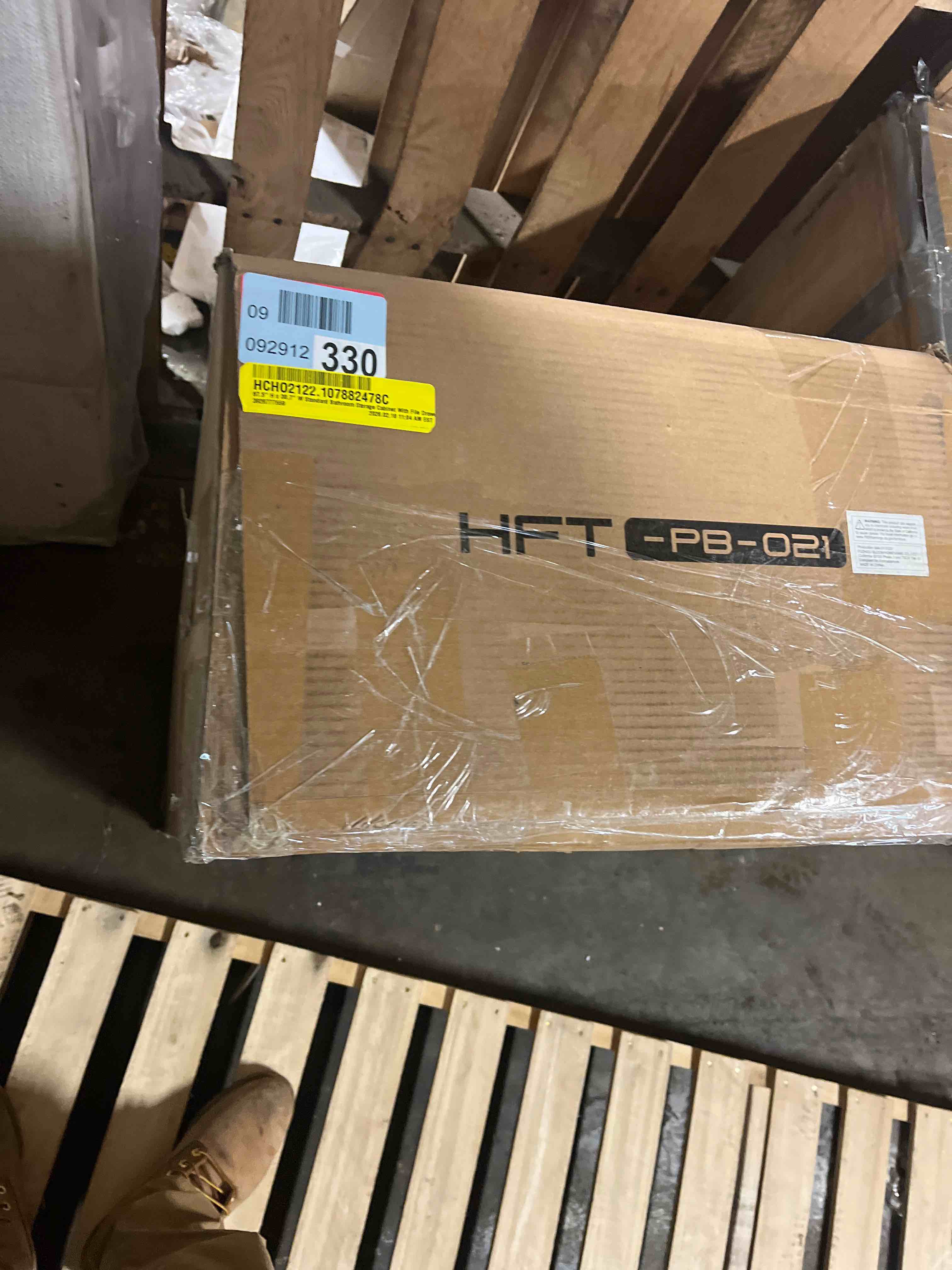 Condition photo showing New/Like New for 67.5" H x 30.7" W Standard Bathroom Storage Cabinet With File Drawers