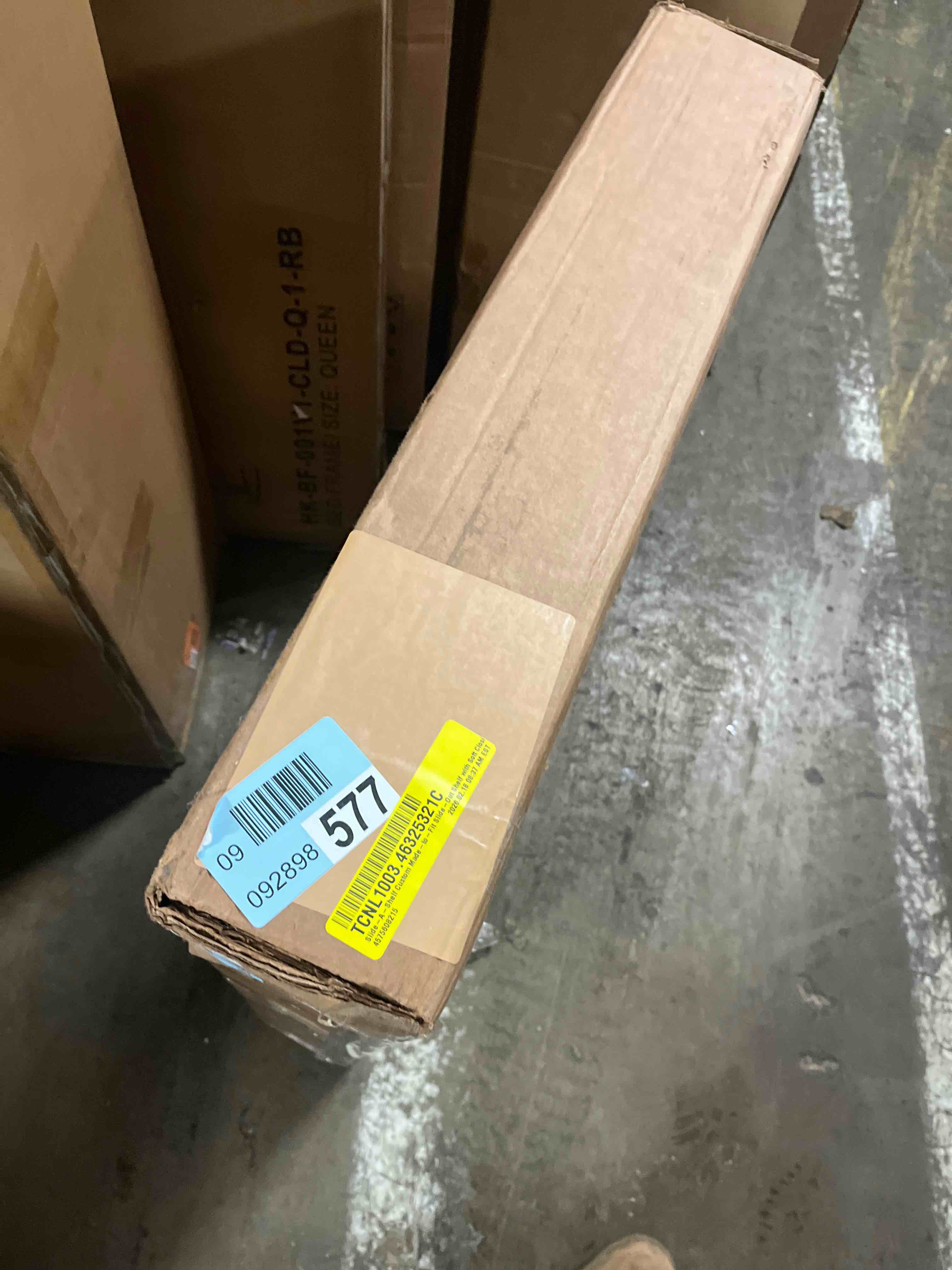 Condition photo showing New/Like New for Slide-A-Shelf Custom Made-to-Fit Slide-Out Shelf with Soft Closi