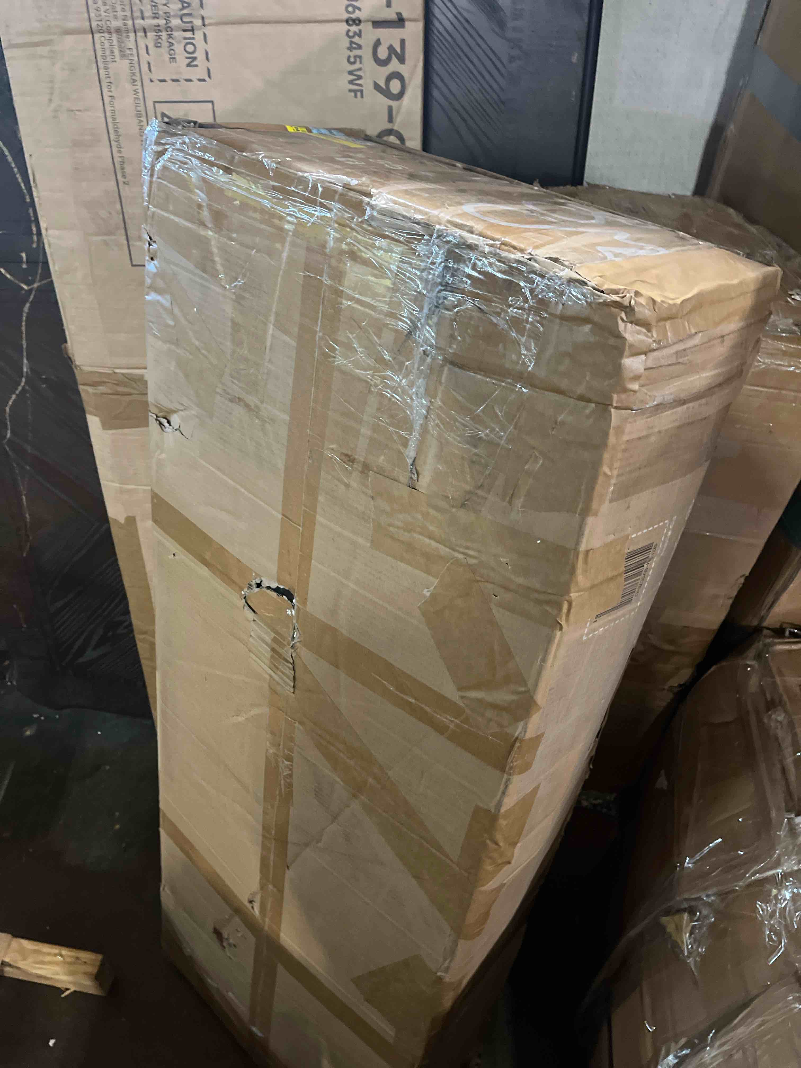 Condition photo showing New/Like New for Cascade 48" Bathroom Vanity In Black Cabinet