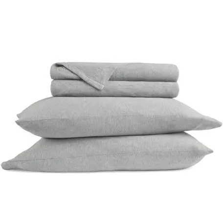 4 Piece 100% Cotton Jersey Knit Sheet Sets