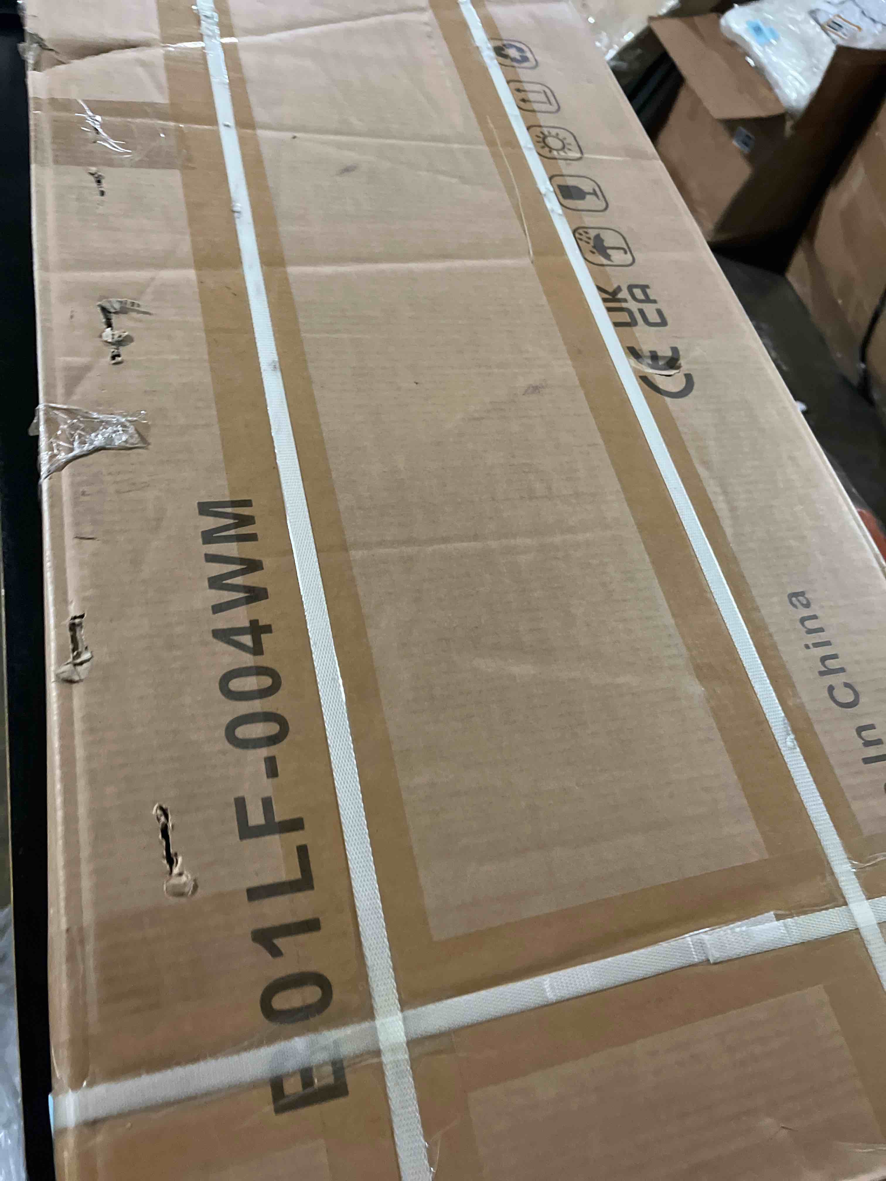 Condition photo showing New/Like New for 35.43"W 4 Drawer Metal Lateral File Cabinet with Lock for Home Office