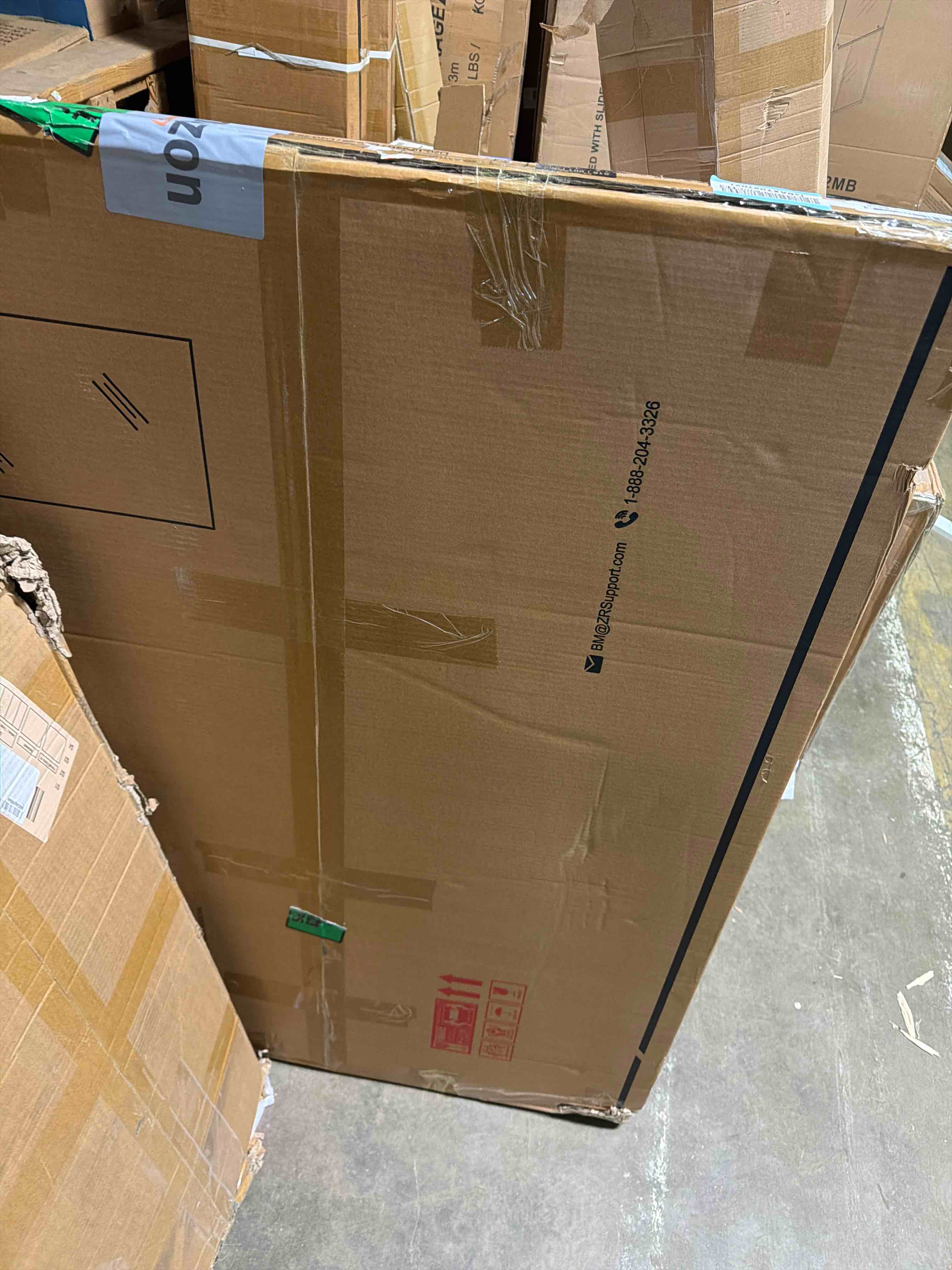 Condition photo showing New/Like New for Keonjinn 48 x 36 Inch LED Backlit Mirror Bathroom Vanity Mirror Anti-Fog Wall Mounted Lighted Mirror Dimmable Makeup Mirror with Lights (Horizontal/Vertical)