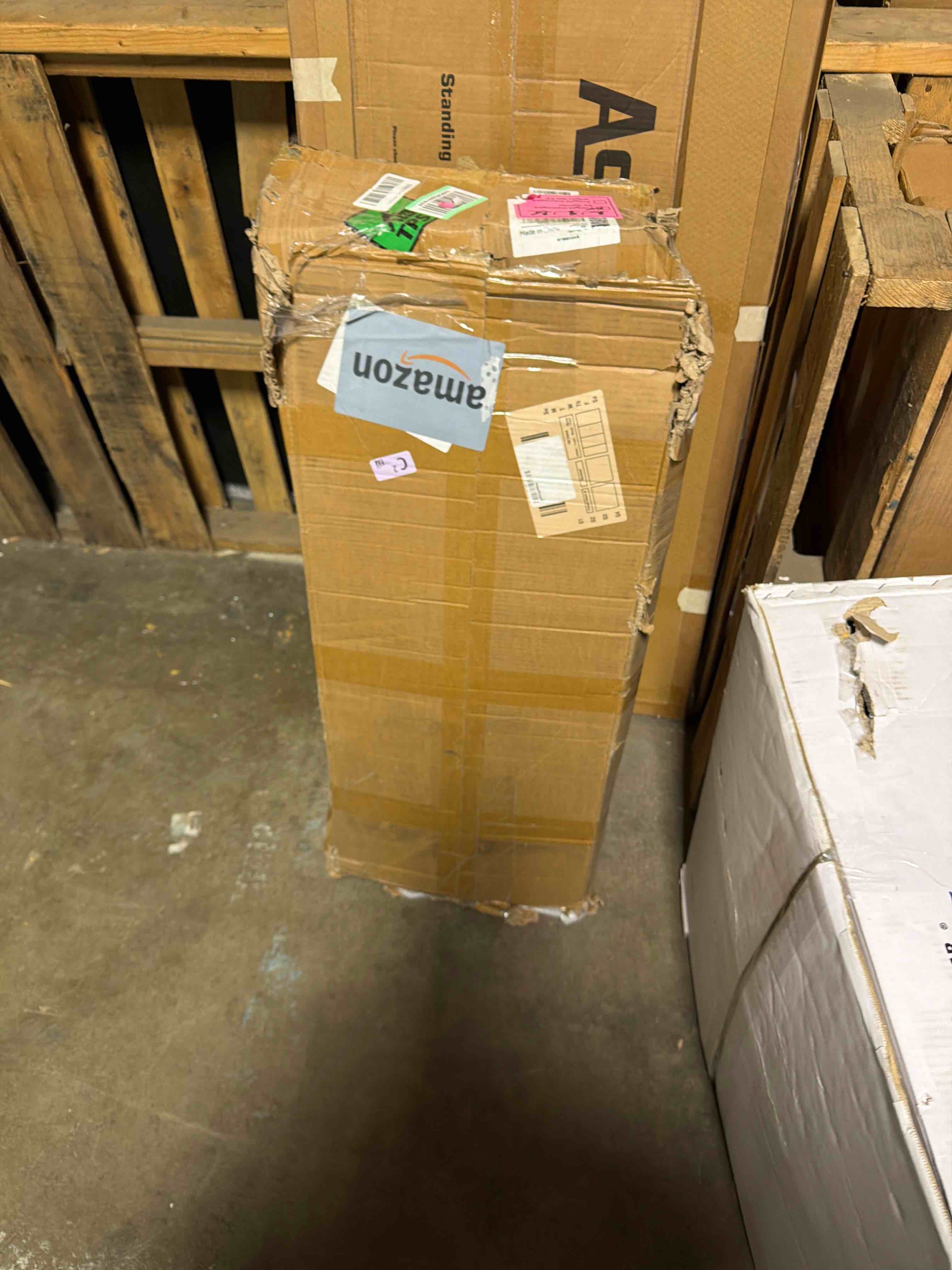 Condition photo showing Good Condition for 32 Device Mobile Charging Cart?Metrixpio Double-Layered Rolling Computer Cart with Socket Portable Ipad Storage & Laptop Cart for Teachers & White-Collar Workers