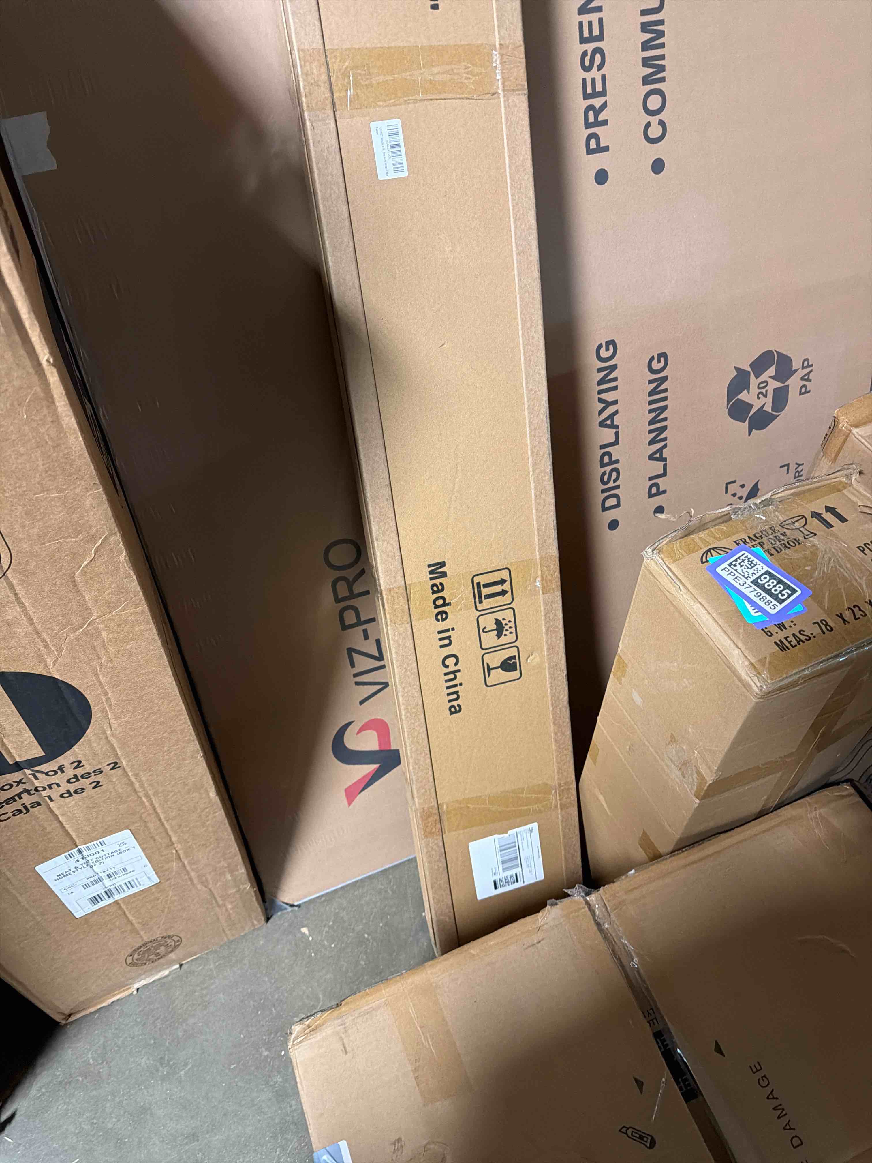 Condition photo showing New/Like New for Fireplace Mantel Handmade, 3'' Thick Wall Decor Long Floating Shelf, 72inch Rustic Wood Shelf with Invisible Brackets, Wood Color 3'' thick- 72'' L Wood