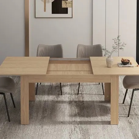 Rhu Extendable Pine Dining Table(Box 1 of 2)