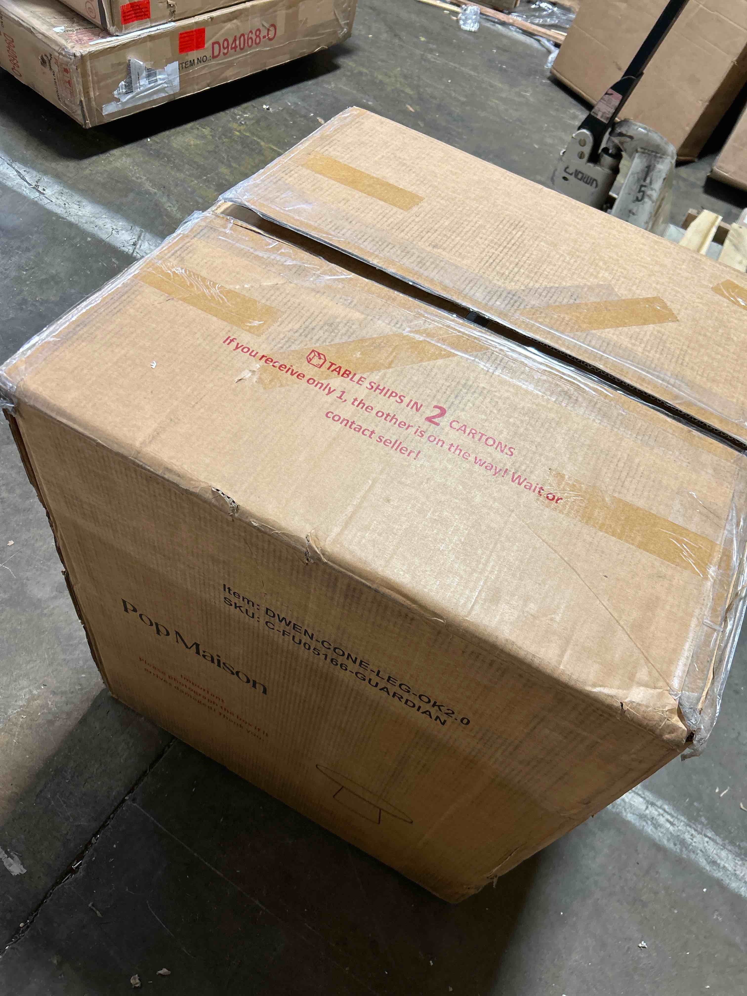 Condition photo showing New/Like New for pop maison cone table base