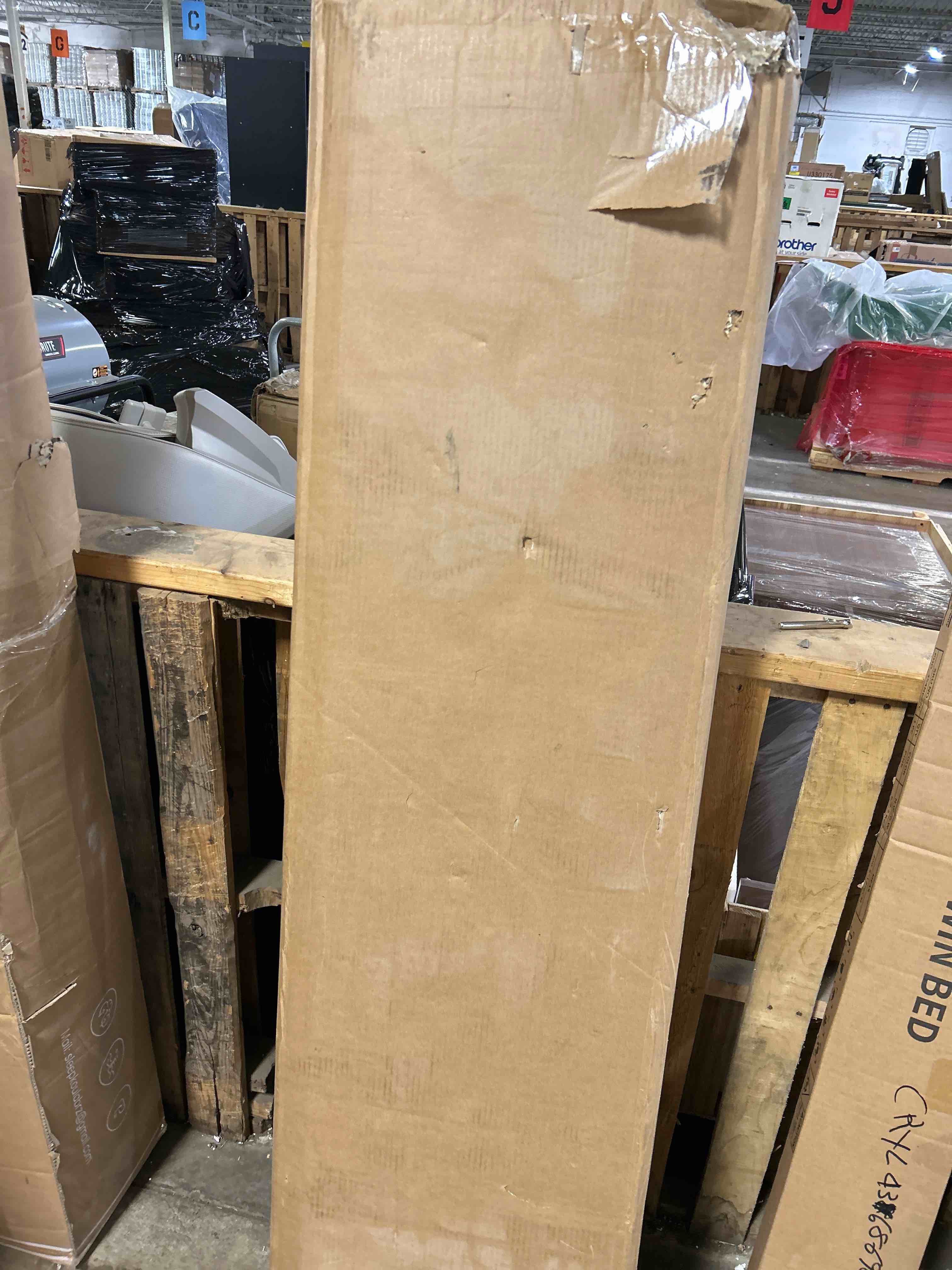 Condition photo showing New/Like New for Tribesigns 55-inches Reversible L Shaped Desk with Drawer, Modern White L Corner Desk Home Office Table with Storage Shelves and Monitor Stand, Wooden and Metal PC Desk for Small Space(BLACK )