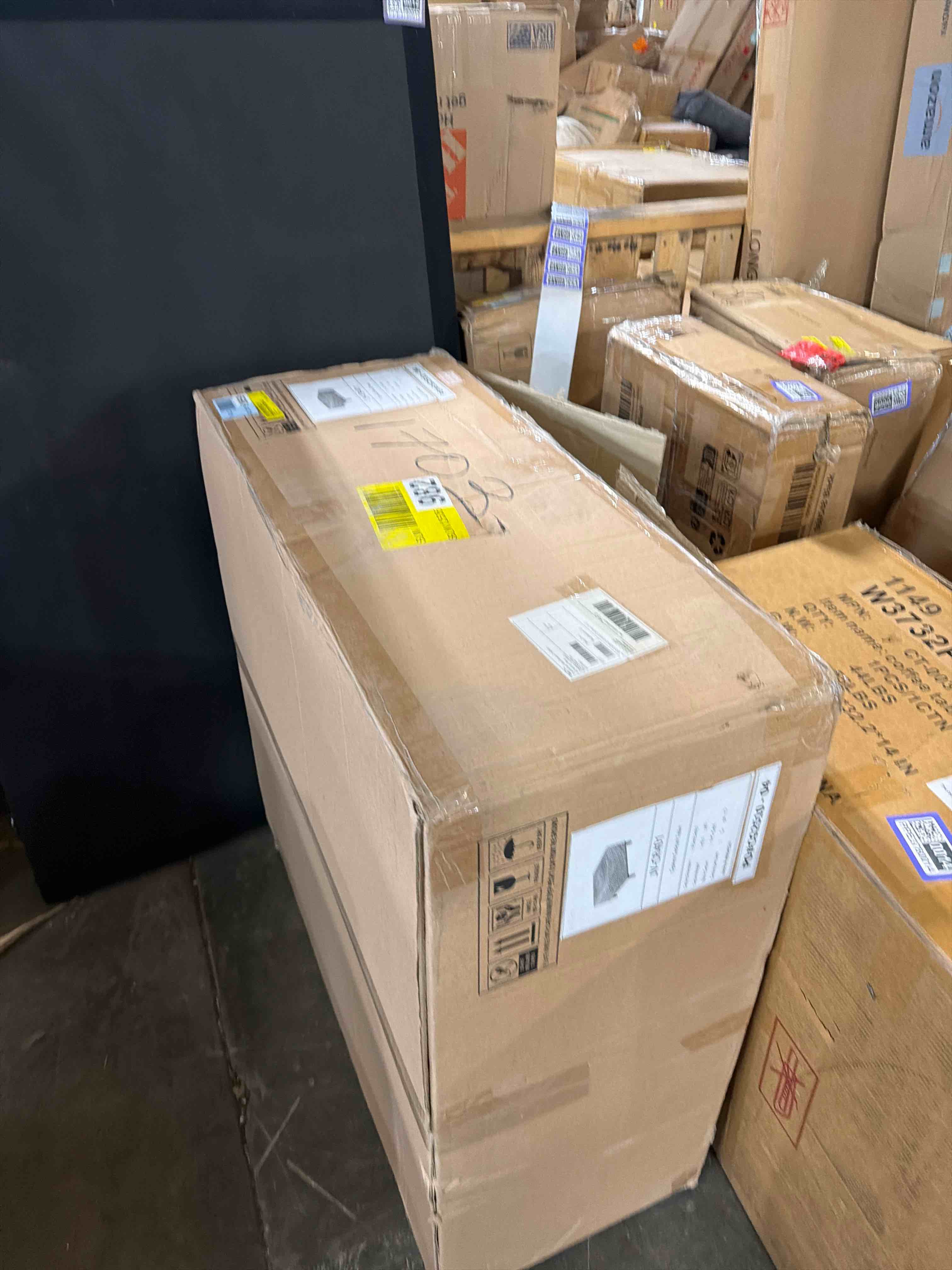 Condition photo showing As Is for Amava coffee table (incomplete)