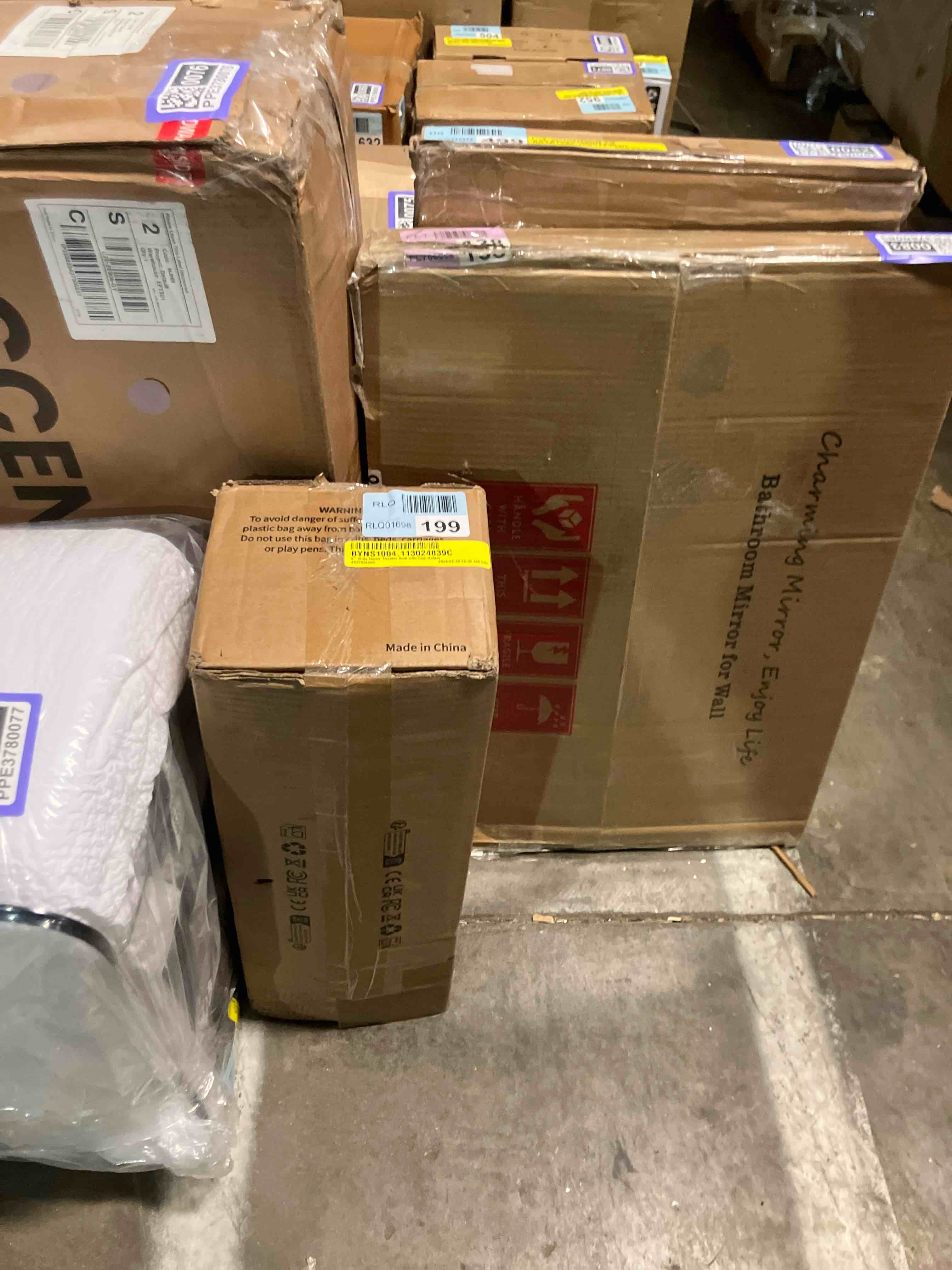 Condition photo showing New/Like New for Multifunctional Sofa Armrest, Couch Armrest with Cup Holder, Removable Sofa Caddy with Storage,Equipped with LED Reading Light&Wireless Charge Stand, Black