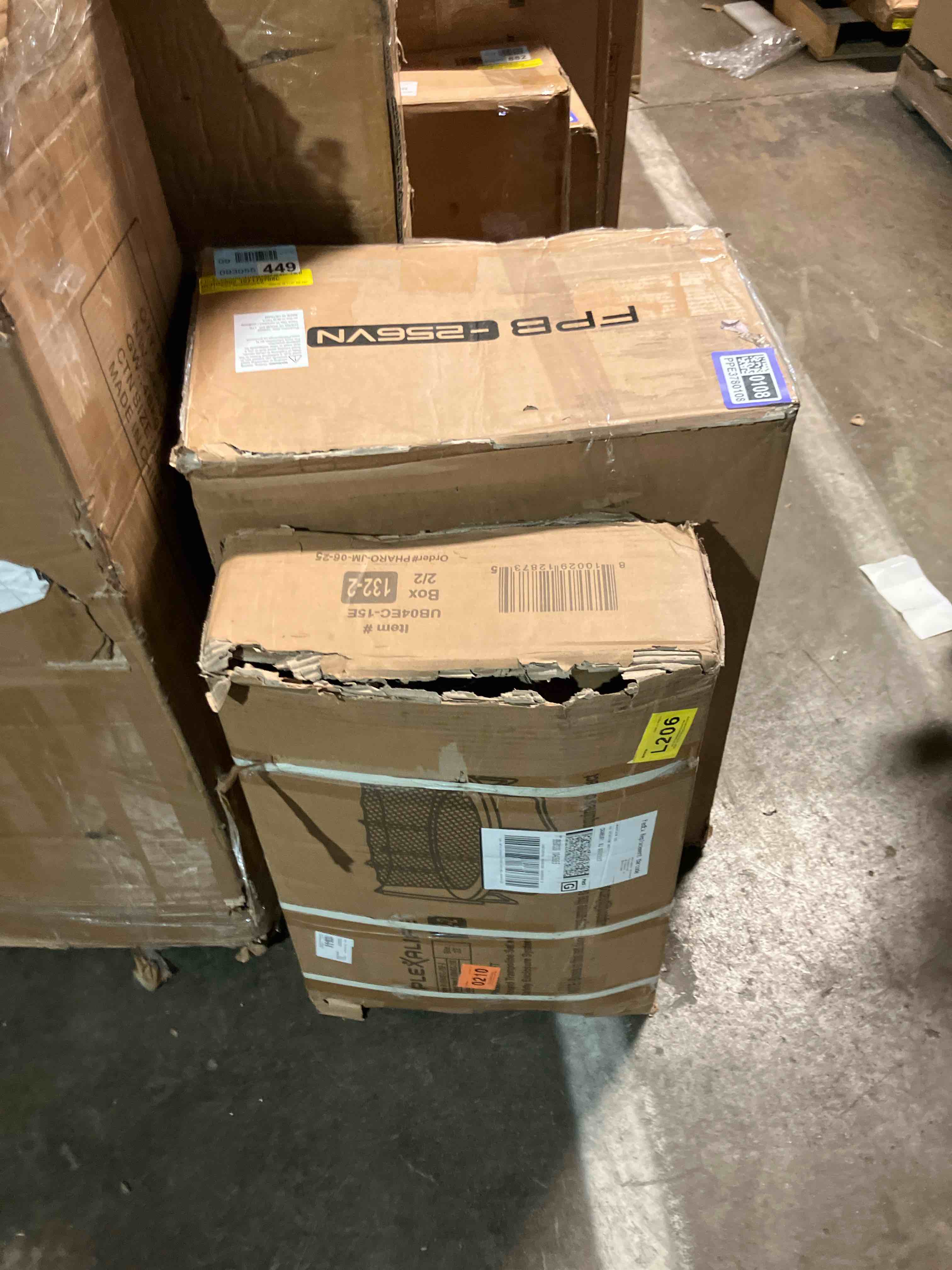 Condition photo showing As Is for Machrus Upper Bounce Trampoline 7.5FT 9FT 10FT 12FT 14FT 15FT 16FT, Recreational Trampolines with Enclosure - ASTM Approved - Outdoor, for Kids and Adults with Safety Net and Spring Padding (Box 2/2)