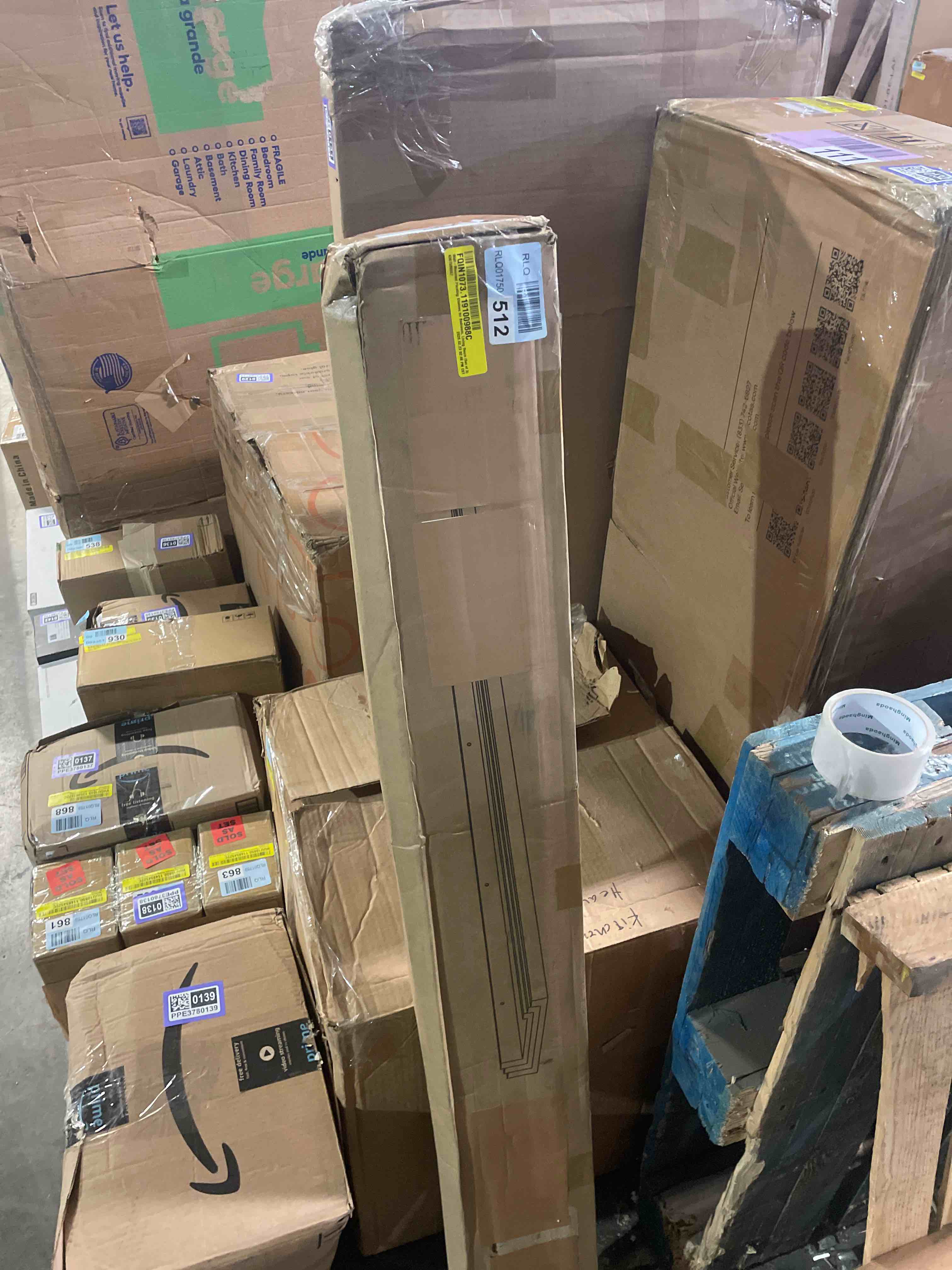 Condition photo showing New/Like New for Wall - Mounted Floating Shelves for Bedroom, Living Room (Set of 3) 