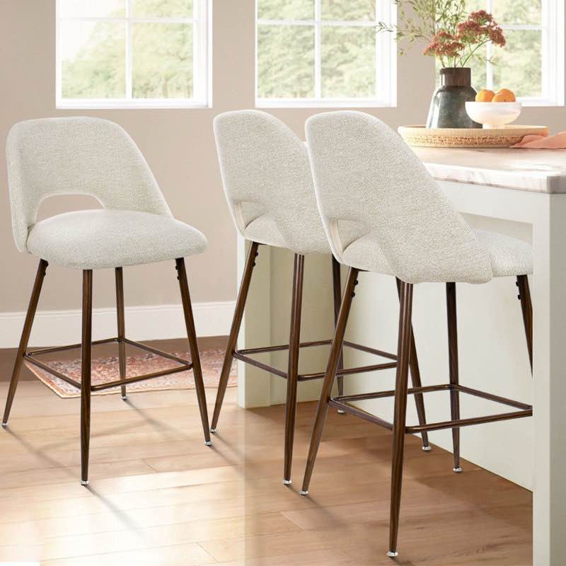 Berneta 26" Upholstered Counter Stools