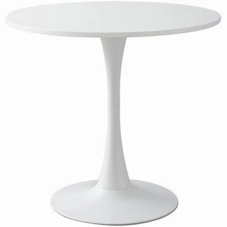white round table