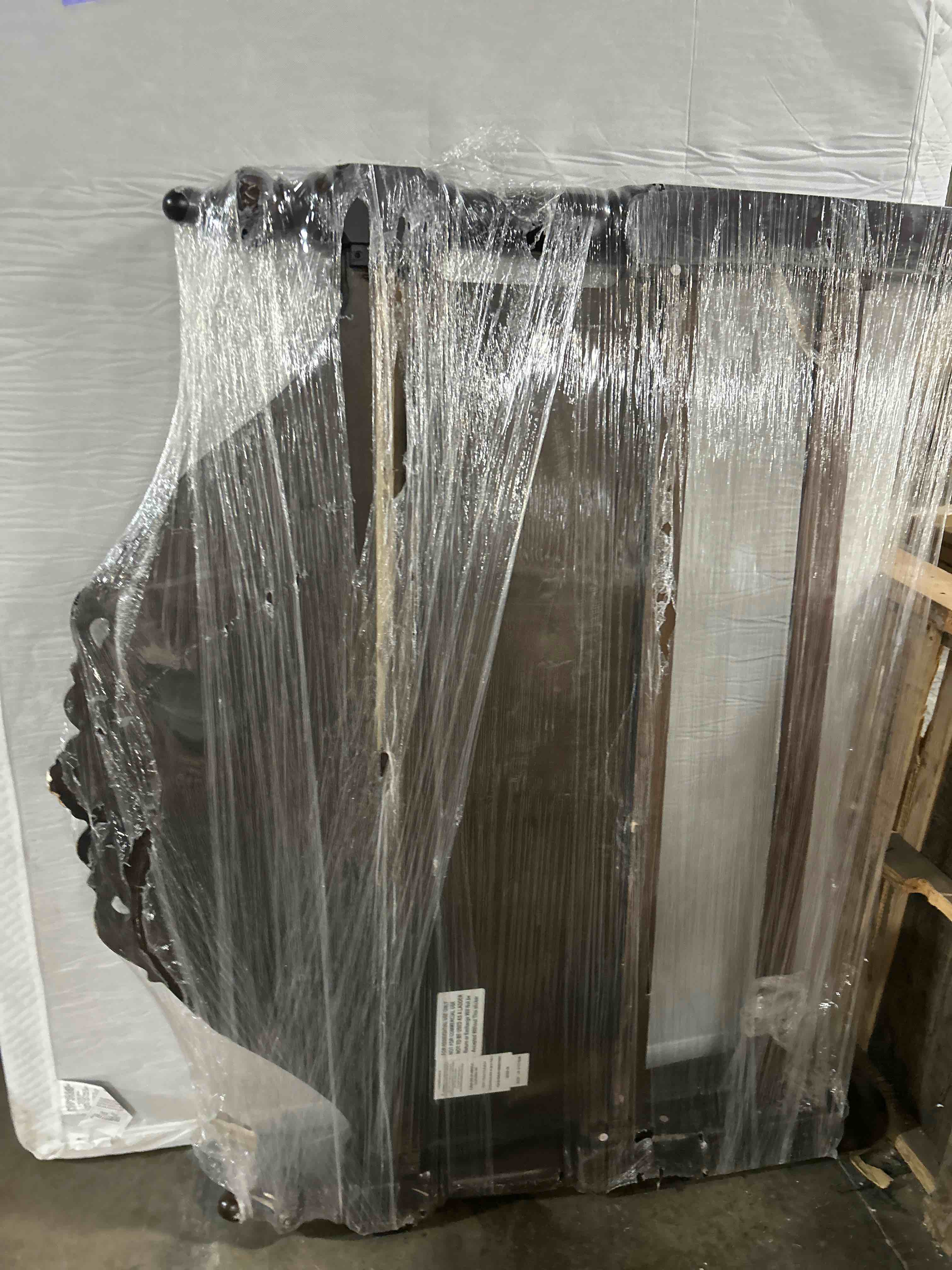 Condition photo showing As Is for Westview Standard Bed(Headboard only)(Damaged at the top)