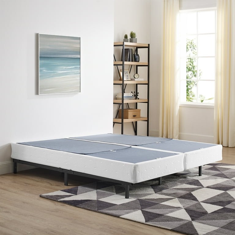 mainstays 7.5" half-fold metal box spring, king