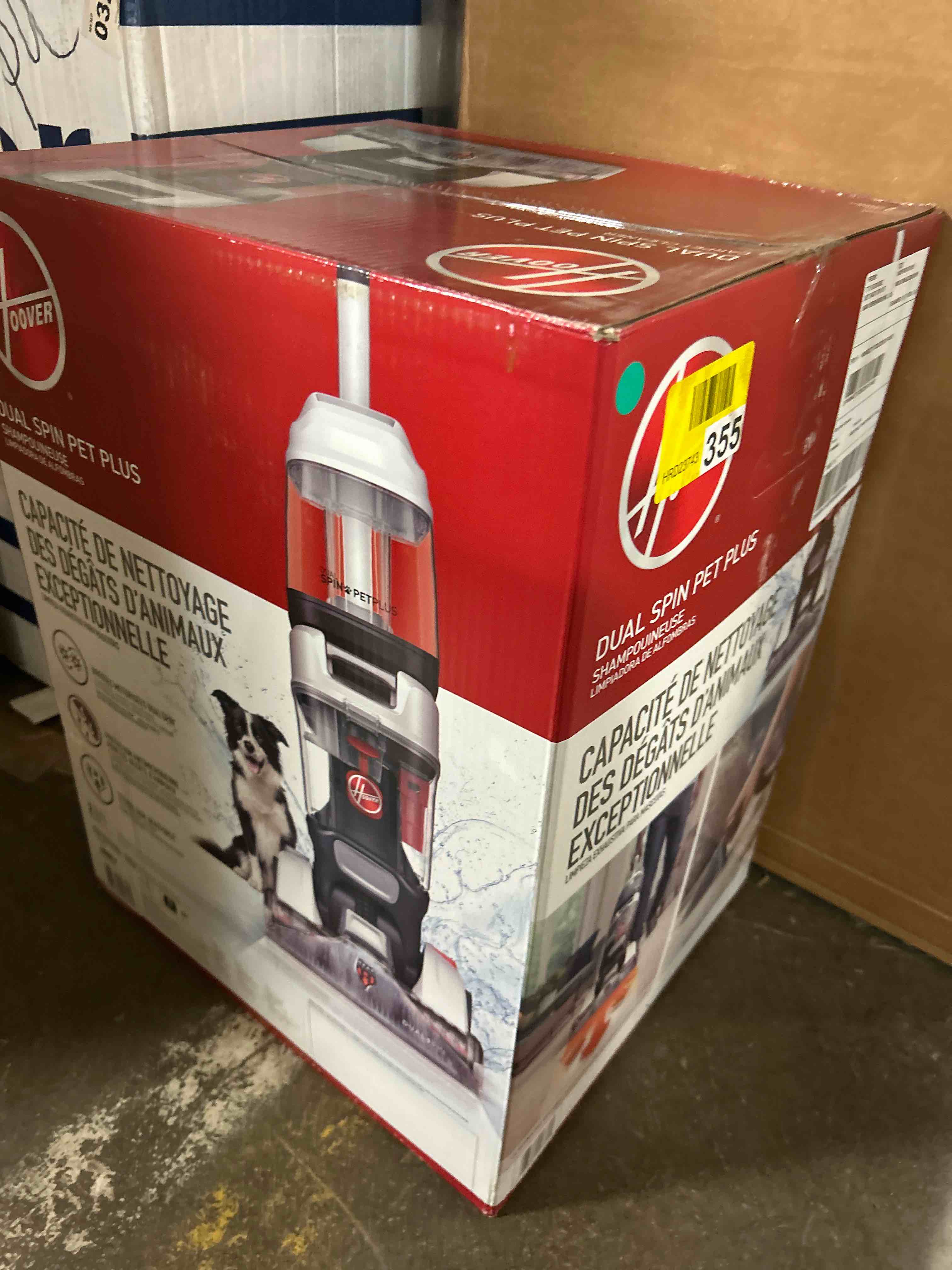 Condition photo showing New/Like New for Hoover Dual Spin Pet+ Upright Carpet Cleaner Machine, Carpet Shampooer Machine for Home and Pets, Includes Storage Mat, Pair with a Hoover Carpet Cleaner Solution for a Bright, Refreshed Home