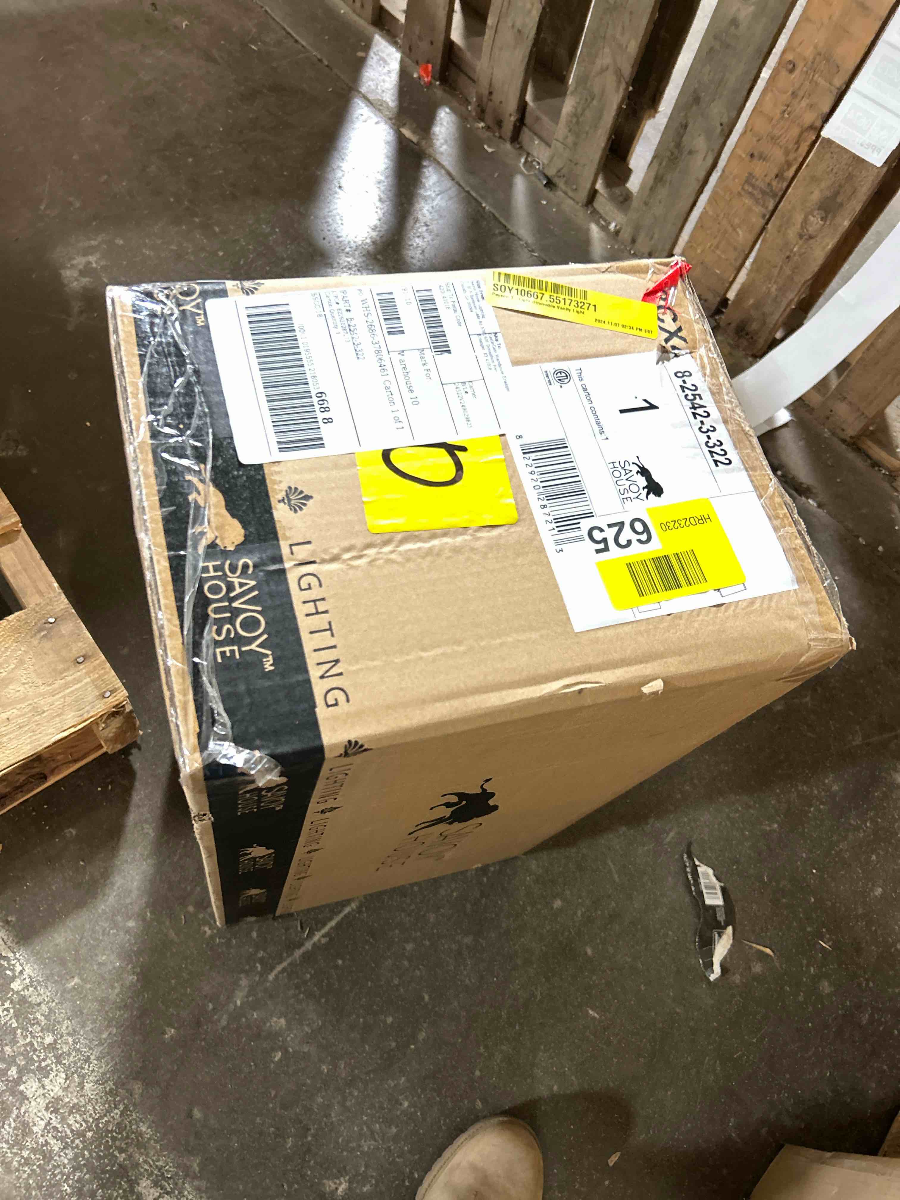 Condition photo showing New/Like New for Payson 3-Light Dimmable Vanity Light