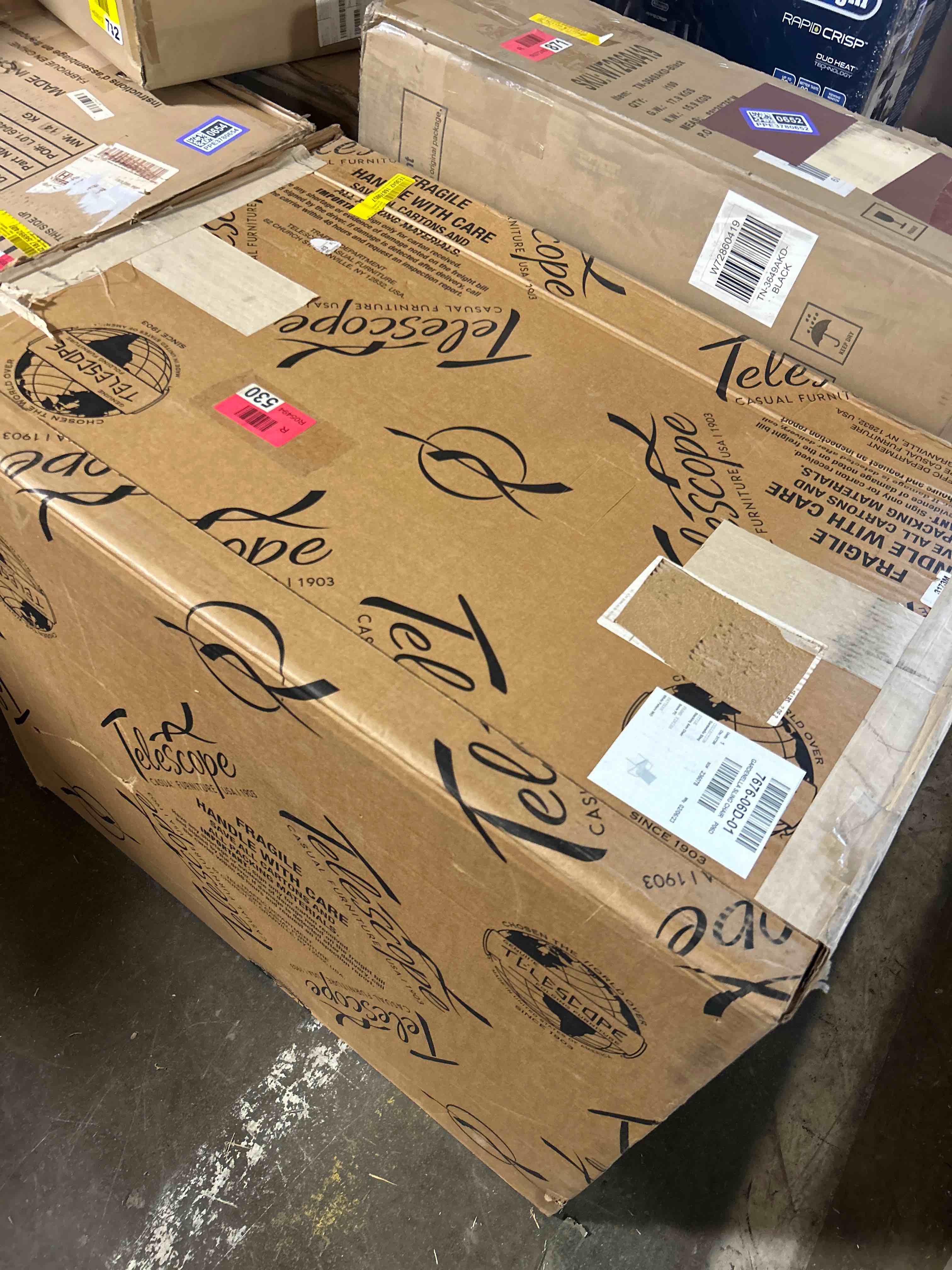 Condition photo showing New/Like New for Gardenella Sling Aluminum Frame Stacking Bistro Chair