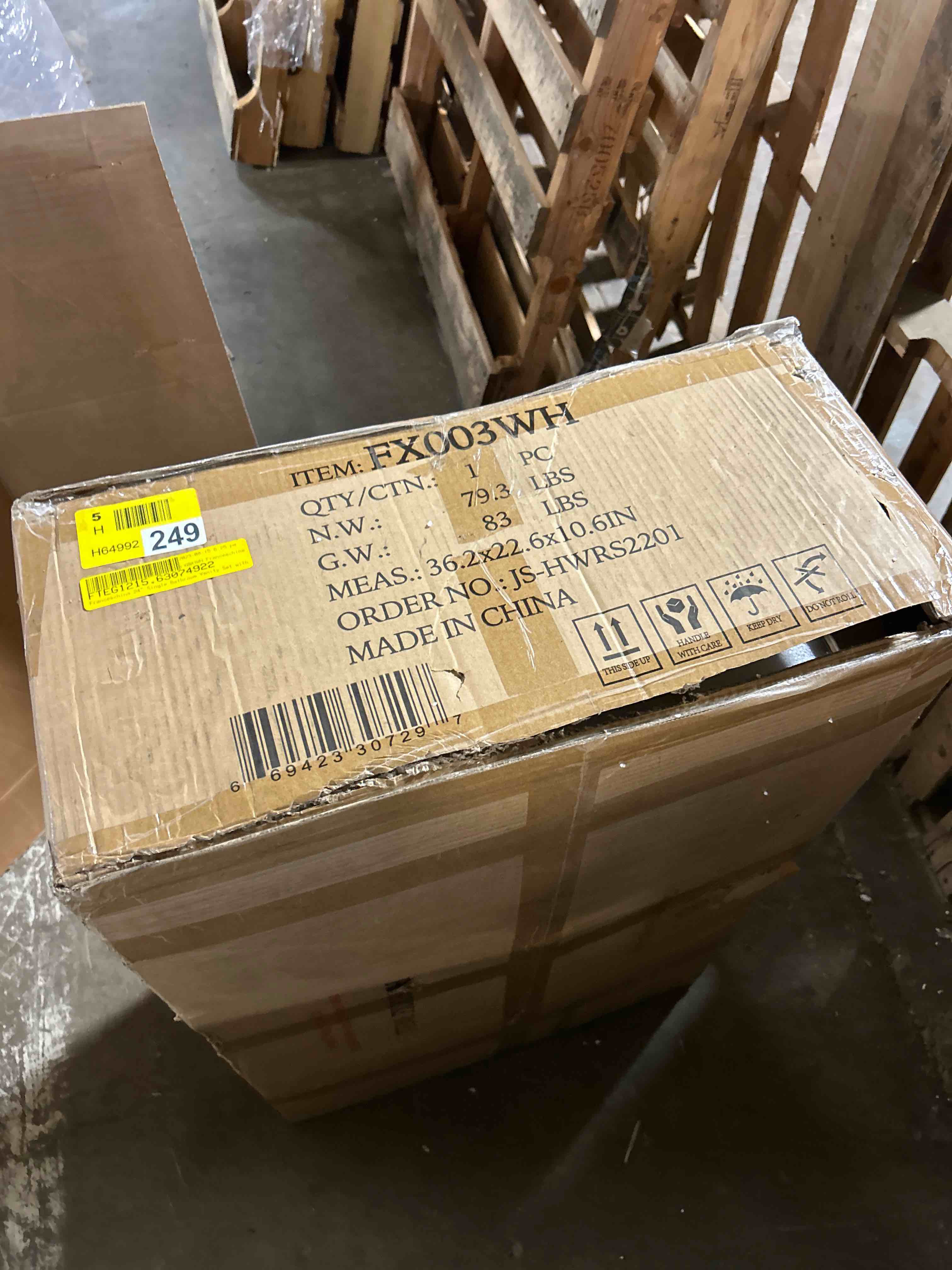 Condition photo showing New/Like New for 24" Single Bathroom Vanity Set