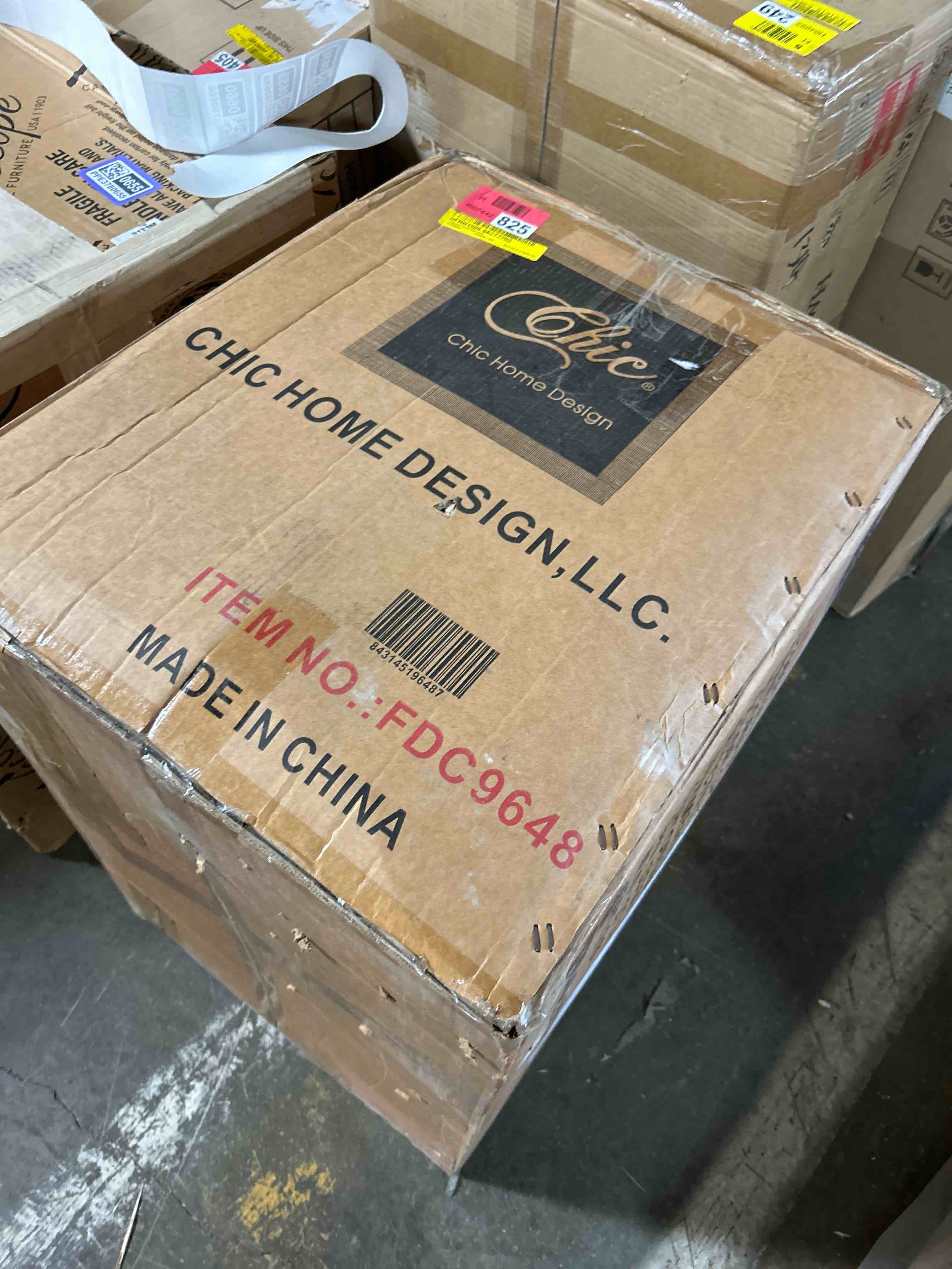 Condition photo showing Good Condition for Figaro Velvet Side Chair