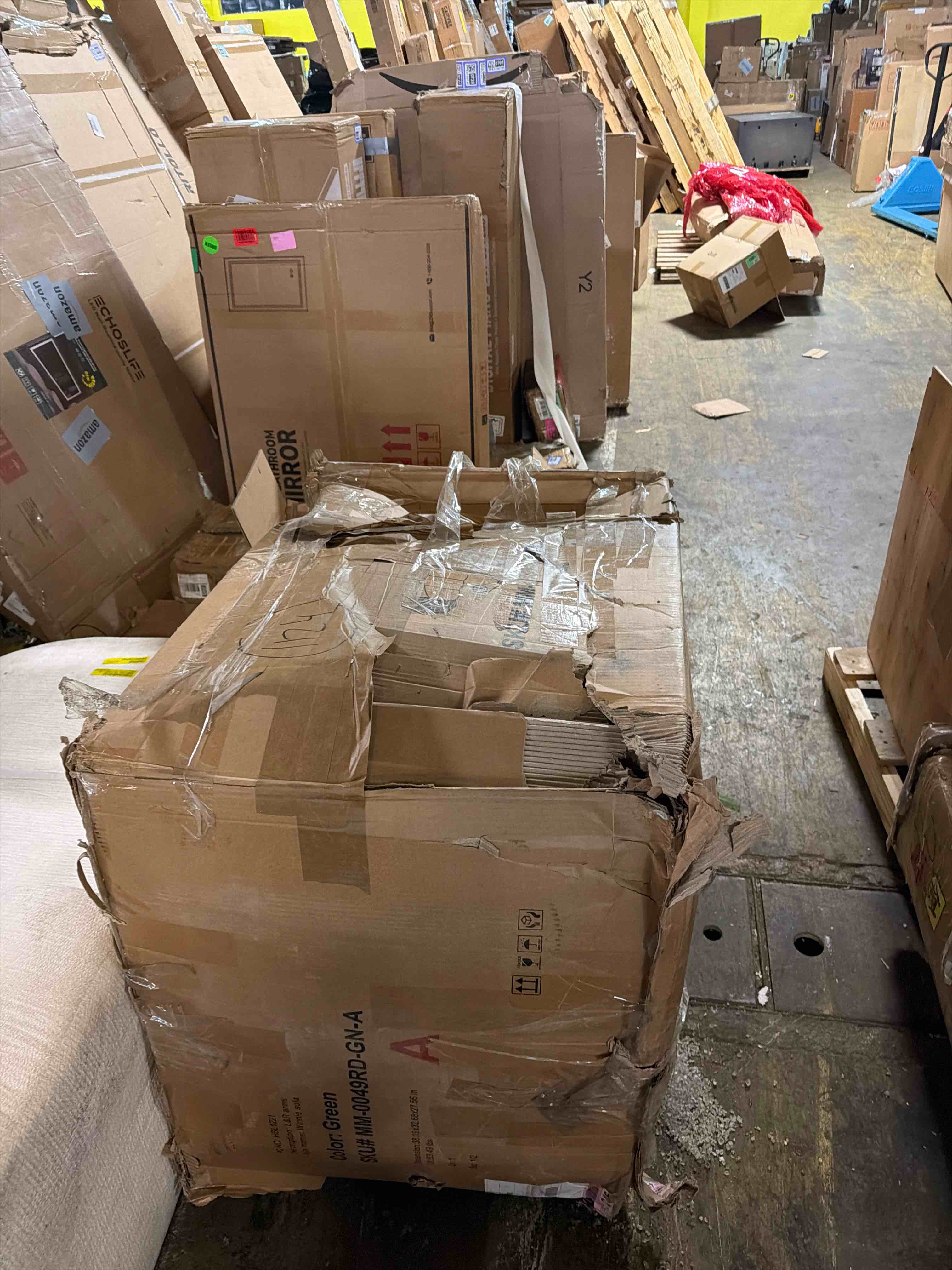 Condition photo showing As Is for MINIMORE Modern Style Modular Free Combination Winnie Sofa