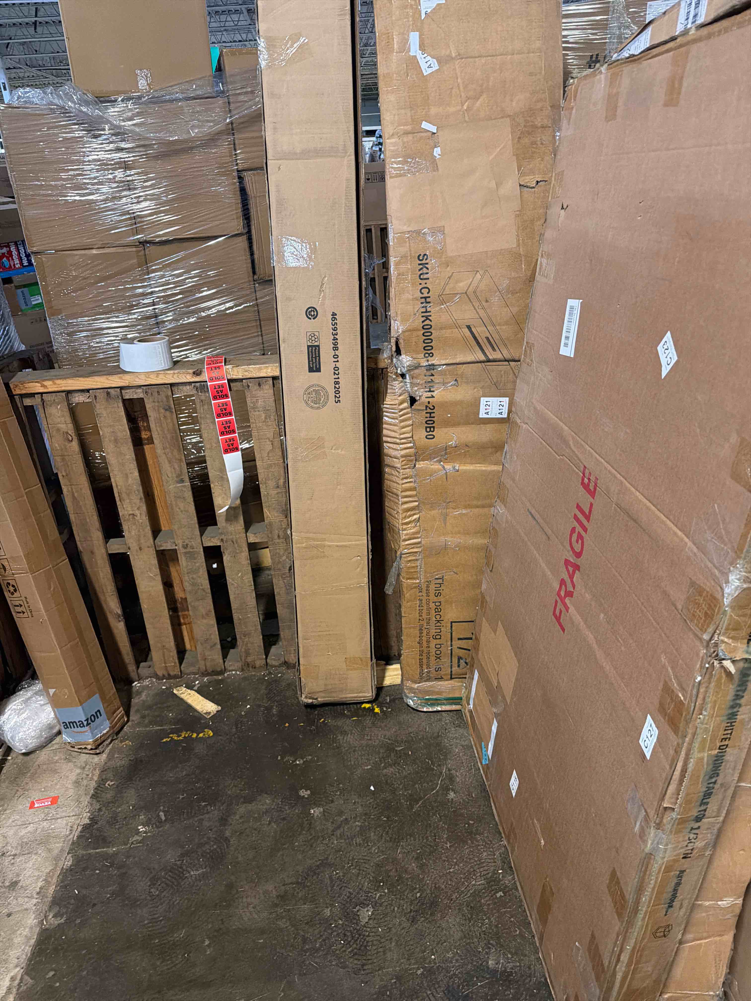 Condition photo showing As Is for The Claremont Bed Frame