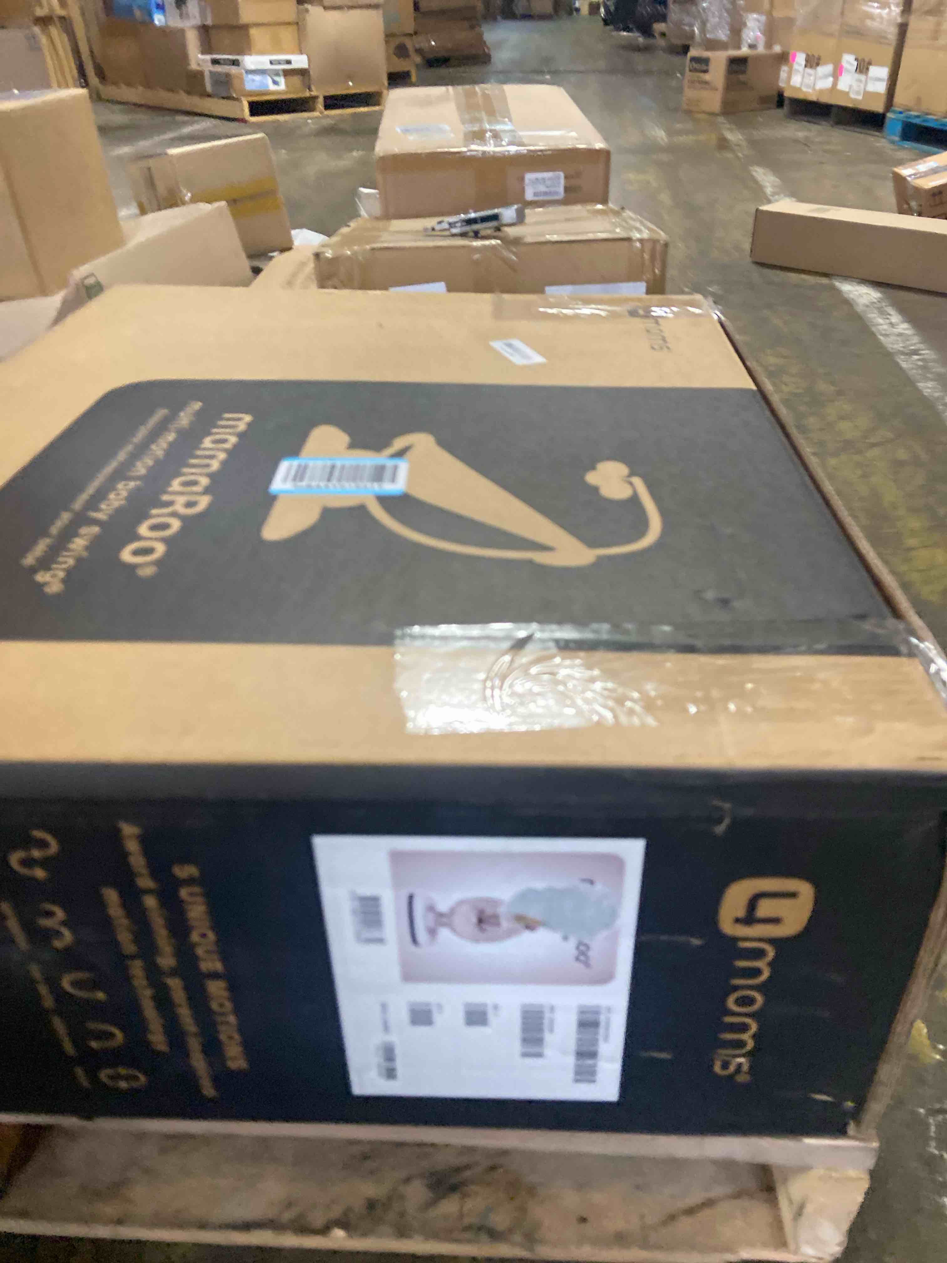 Condition photo showing New/Like New for 4moms MamaRoo Multi-Motion Baby Swing, Bluetooth Enabled with 5 Unique Motions, Grey