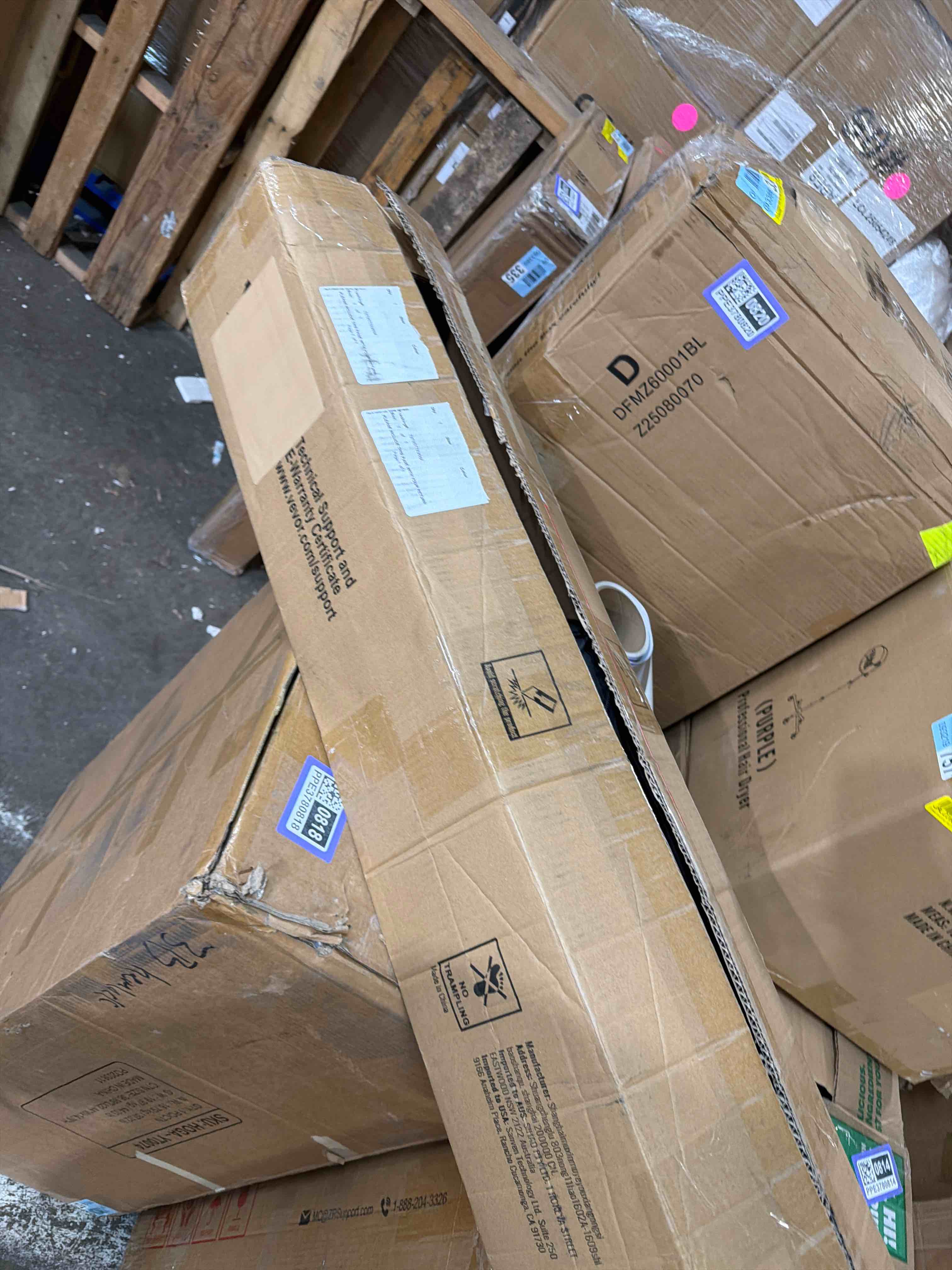 Condition photo showing New/Like New for VEVOR Ratchet Tie Down Straps (4PK), 2200 lb Max Break Strength, Includes 4 Premium 1" x 15' Rachet Tie Downs with Padded Handles, for Moving Securing Cargo, Appliances, Lawn Equipment, Motorcycle