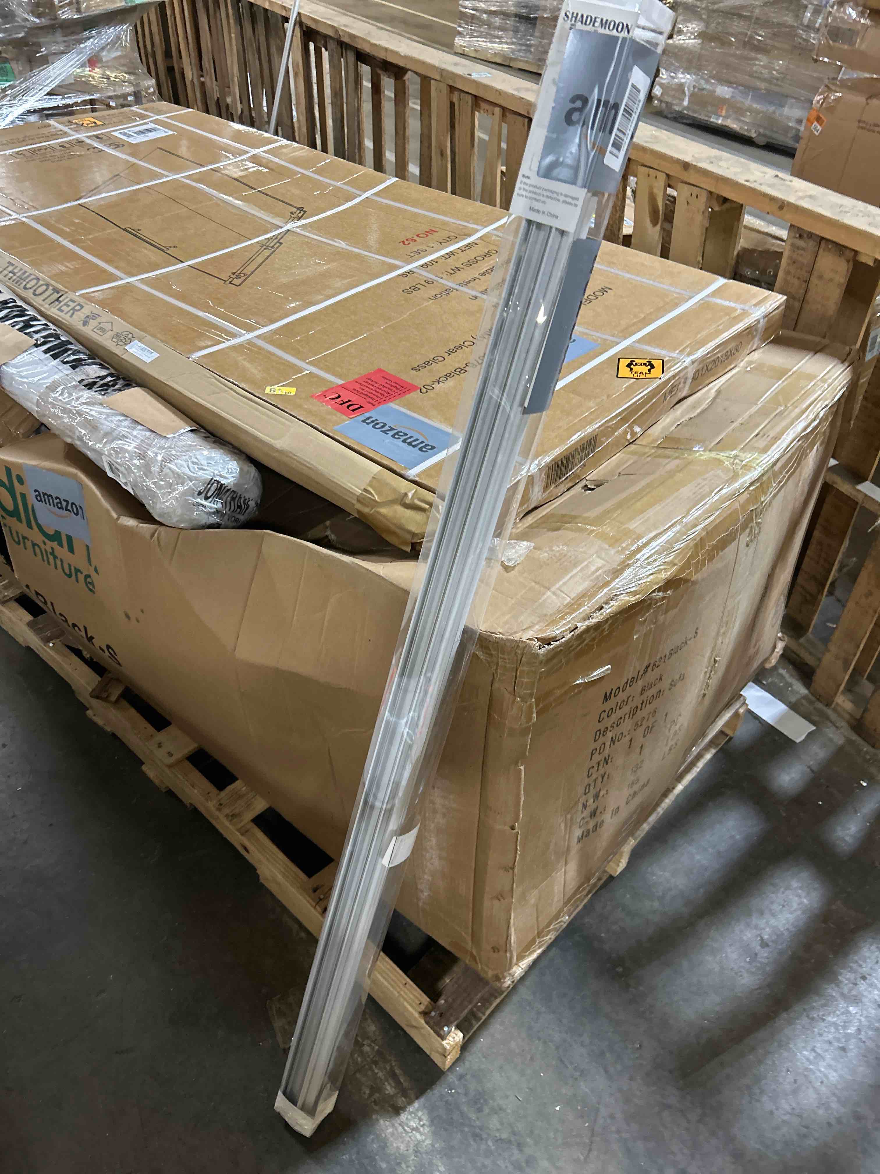 Condition photo showing New/Like New for Cordless Blackout Roller Shades Blinds for Windows Free-Stop,Pull Down Room Darkening with Valance,Thermal Insulated Woven Fabric Window Door Blinds for Home,Office,White 20" W x 72" L 20"W x 72"H White